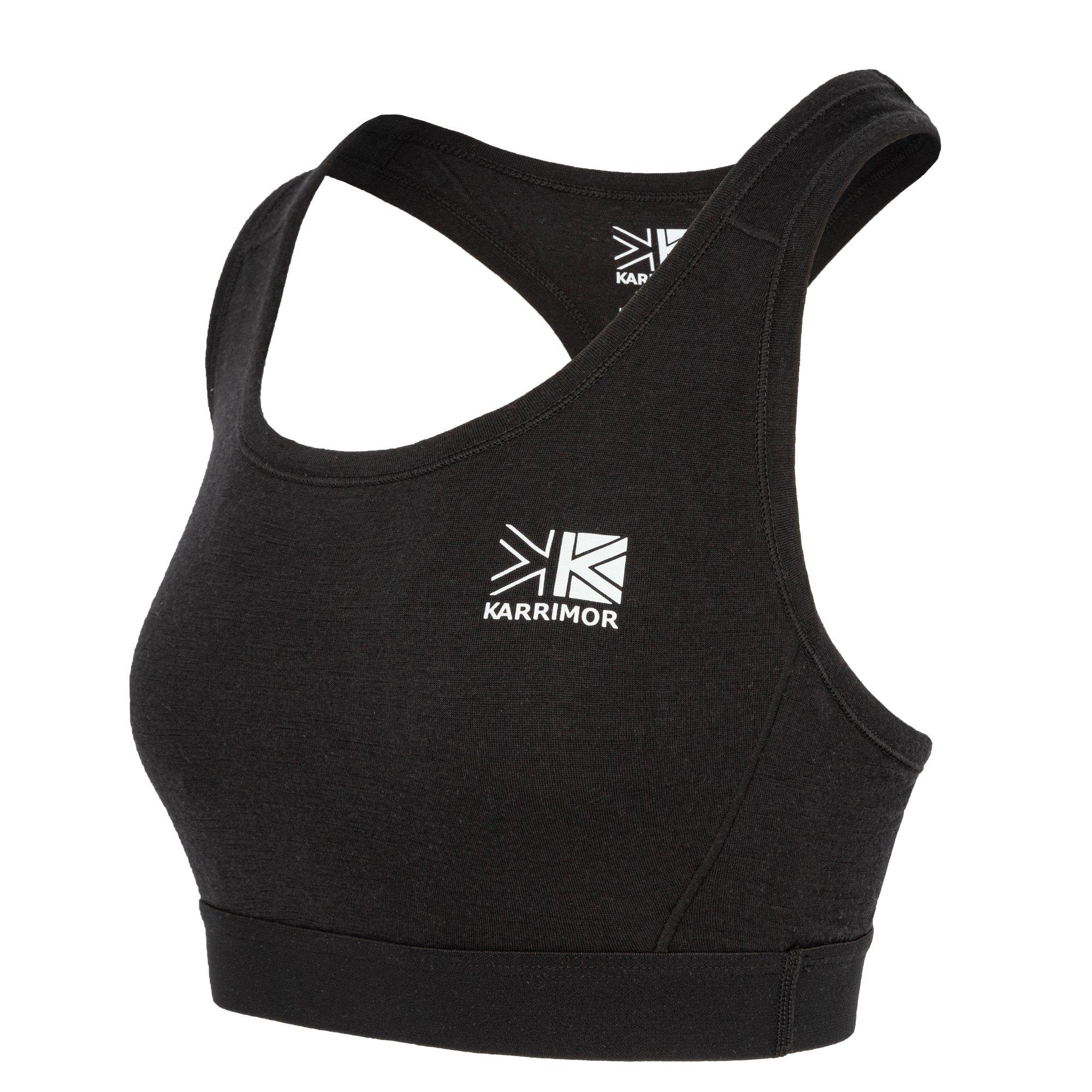 Black - Karrimor - Sports Bra Womens - 9