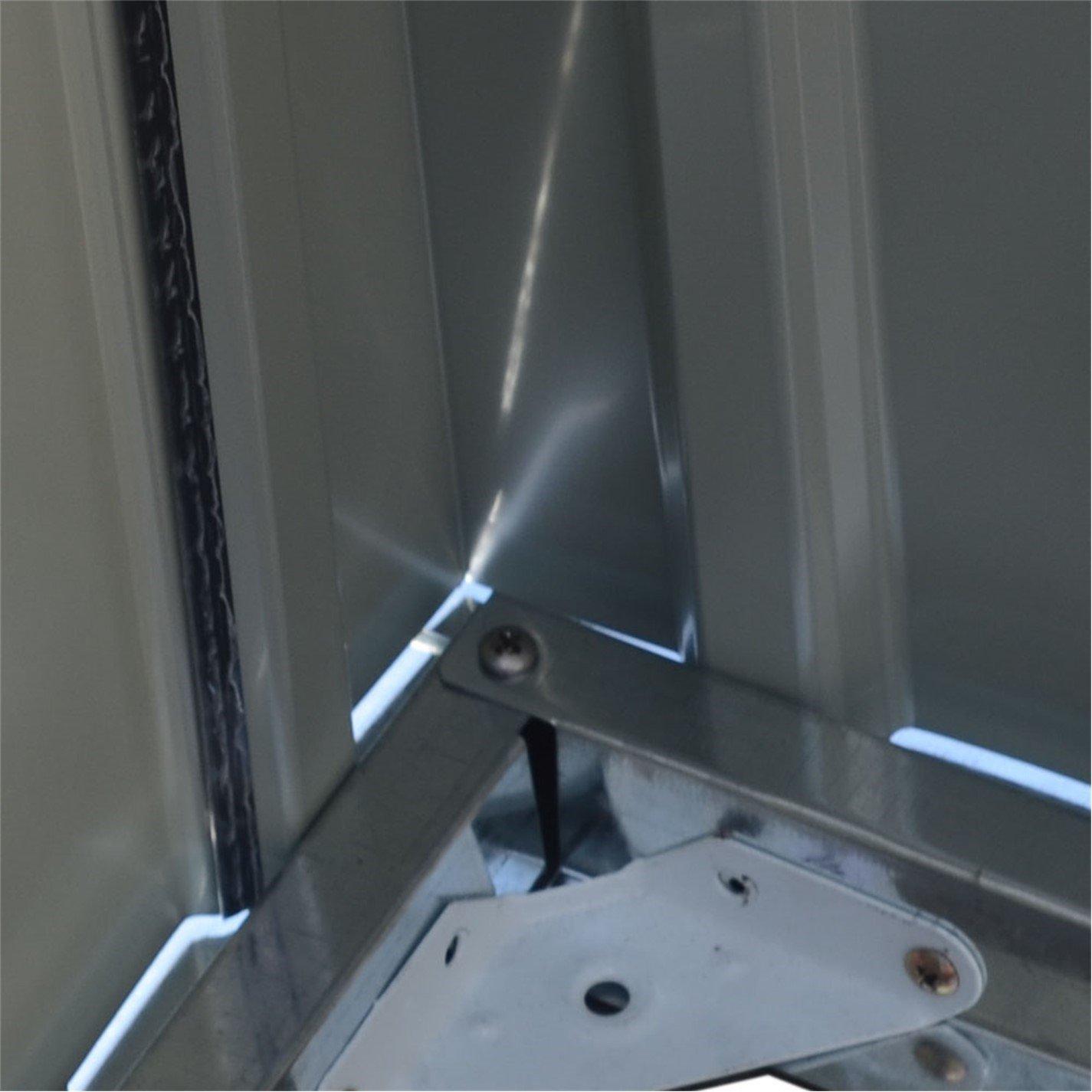 Black - Breeins - Outdoor Storage Shed for Rubbish Bin - 7