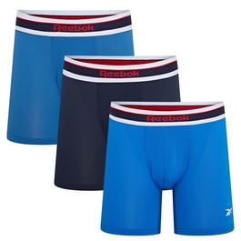 Reebok Mens 3 pack Sports Trunks Anselm