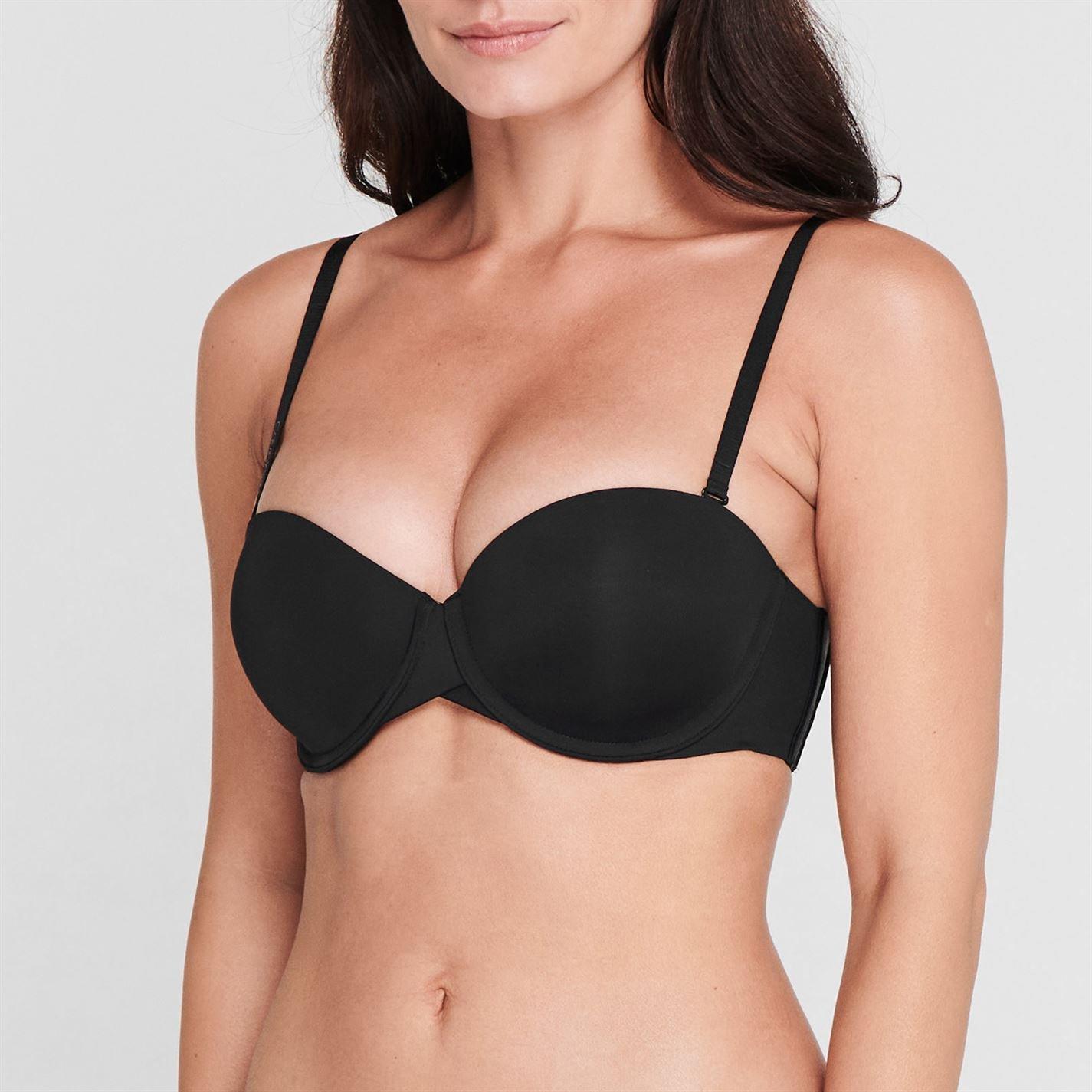 Black 001 - Calvin Klein - Strapless Bra - 1