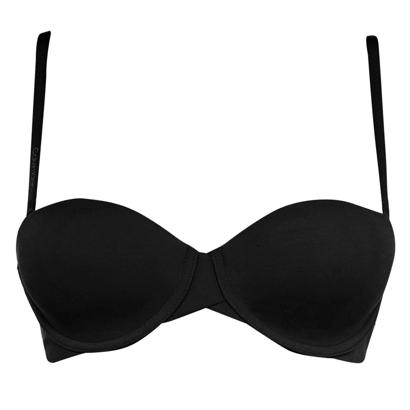 Black 001 - Calvin Klein - Calvin Strapless Bra - 2