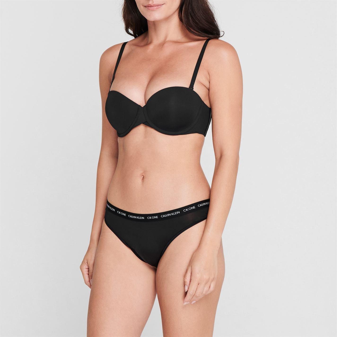 Black 001 - Calvin Klein - Calvin Strapless Bra - 4