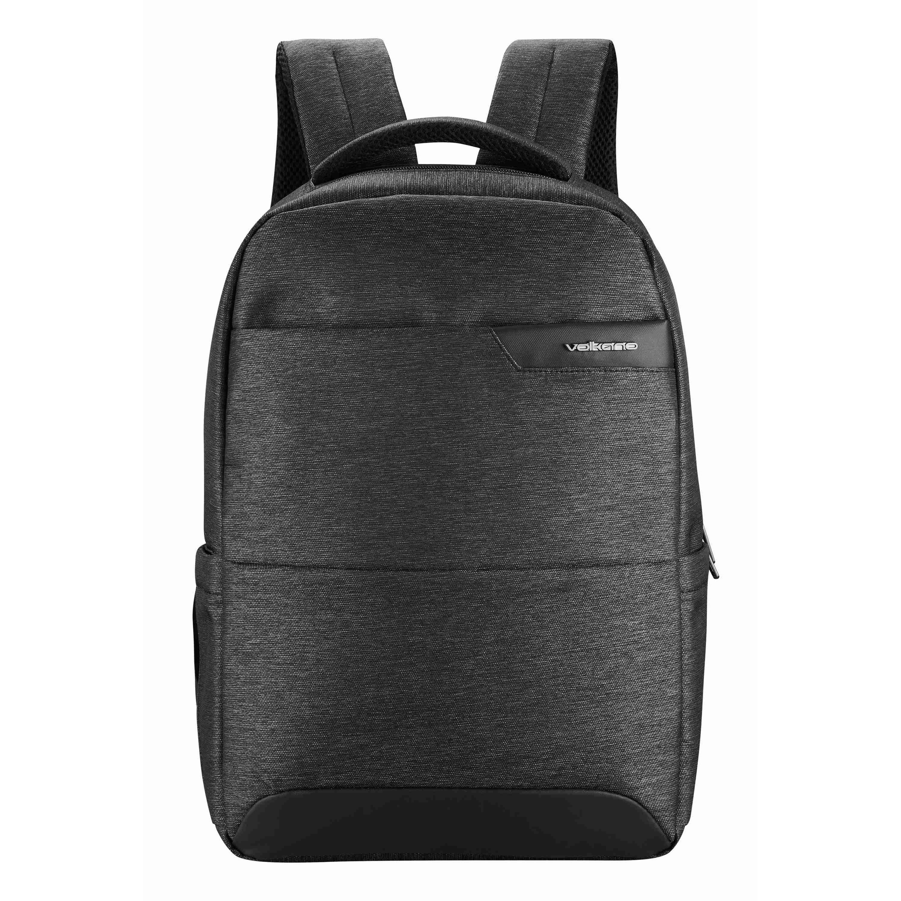 Black - Volkano - Volkano Relish 15.6” Laptop Backpack - Black - 2