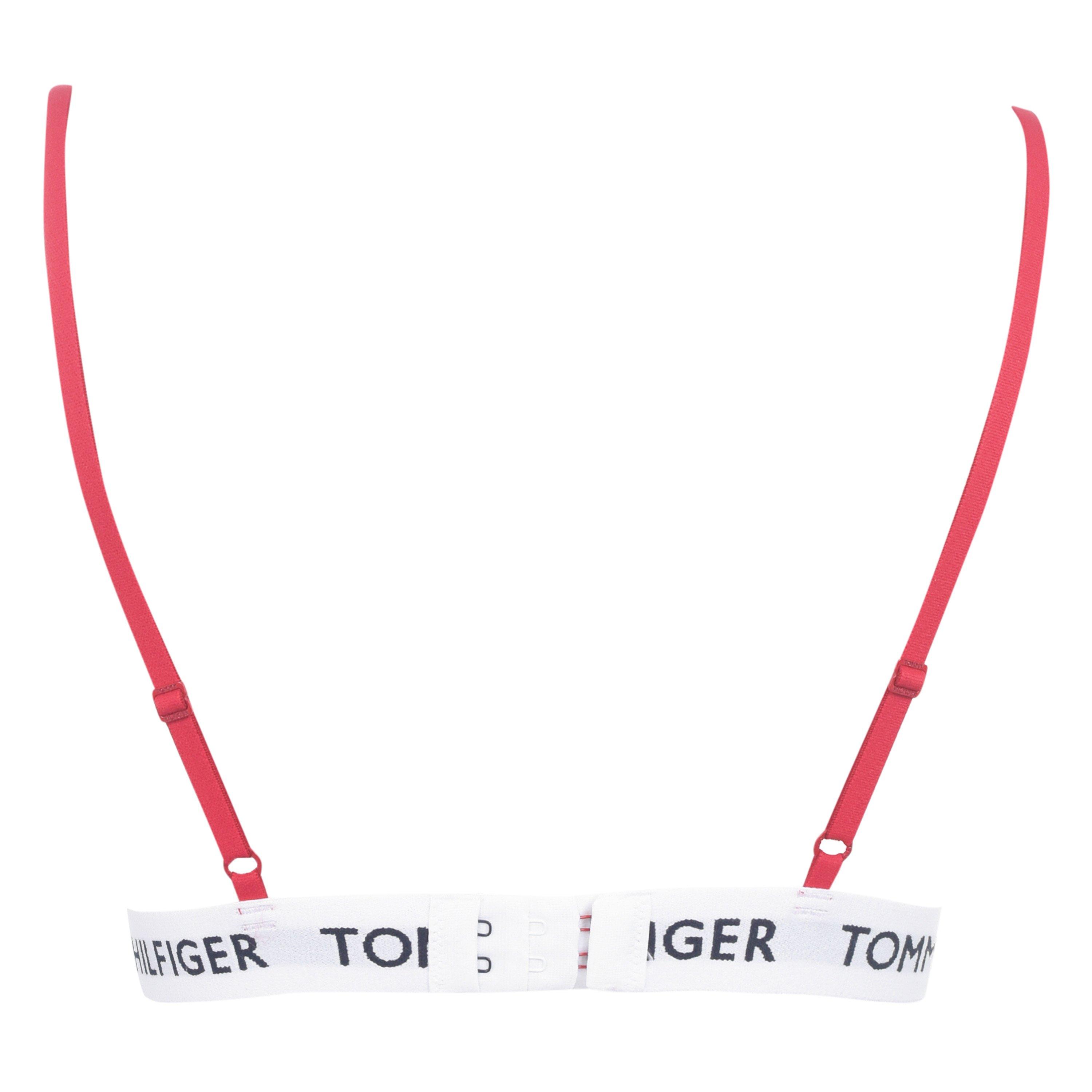 Tango Red XCN - Tommy Hilfiger - Organic Cotton Padded Triangle Bra - 5