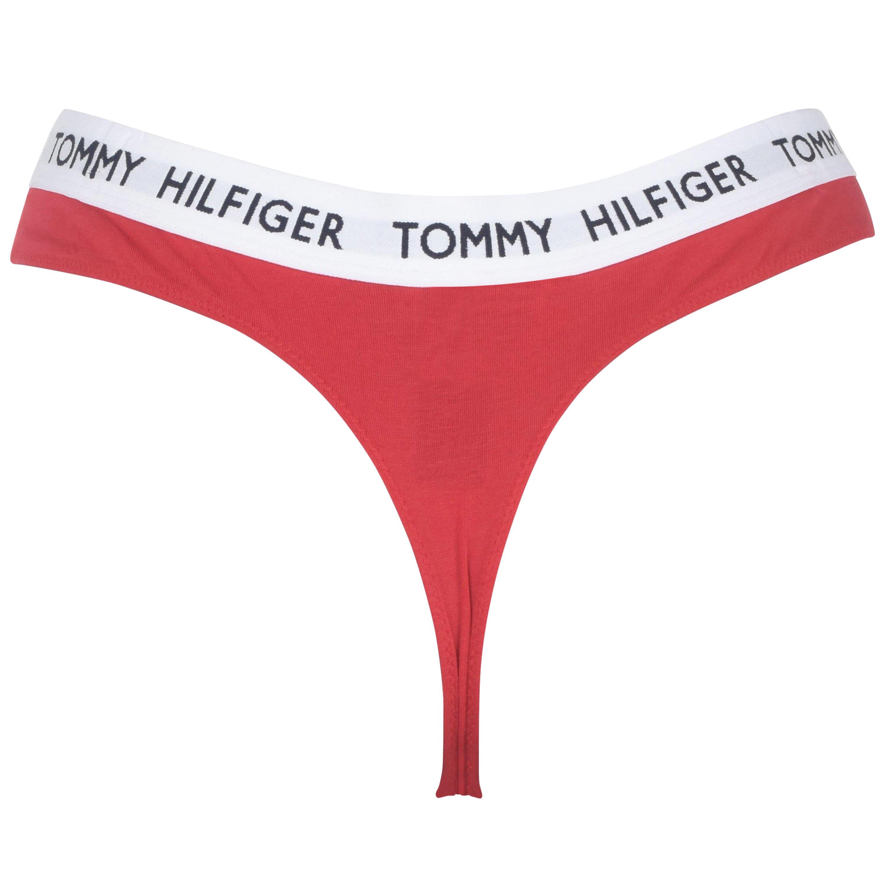 Tango Rood XCN - Tommy Hilfiger - 85 Cotton Thong - 5