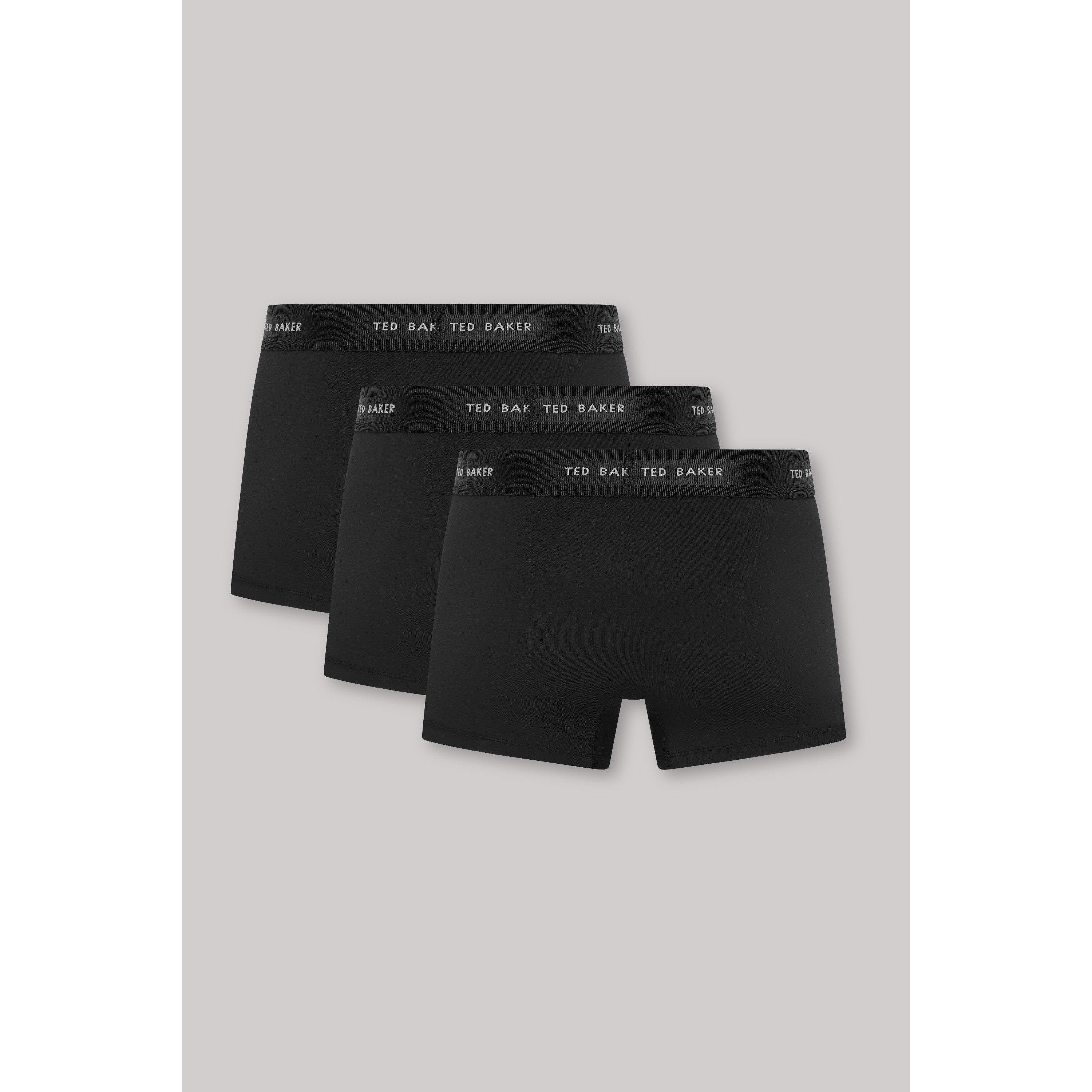 Black - Ted Baker - Ted 3Pk Trnk Sn00 - 1
