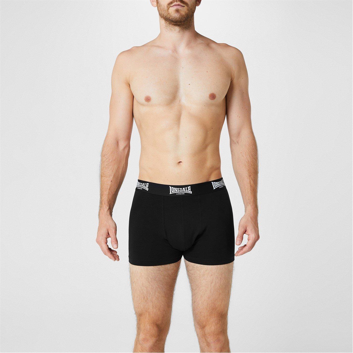 Black - Lonsdale - Pack Trunk Mens - 2