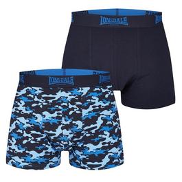 Lonsdale 2 Pack Trunk Mens