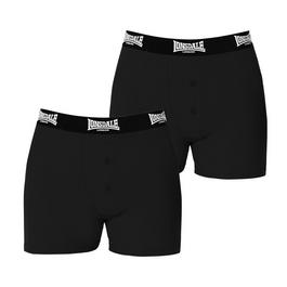 Lonsdale 2 Pack Boxers Mens