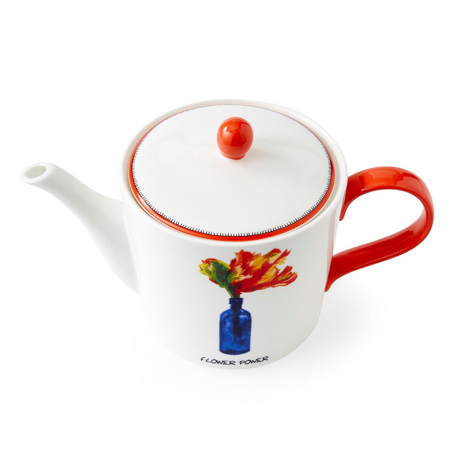 Multi - Spode Kit Kemp - Kit Kemp Doodles Teapot - 2