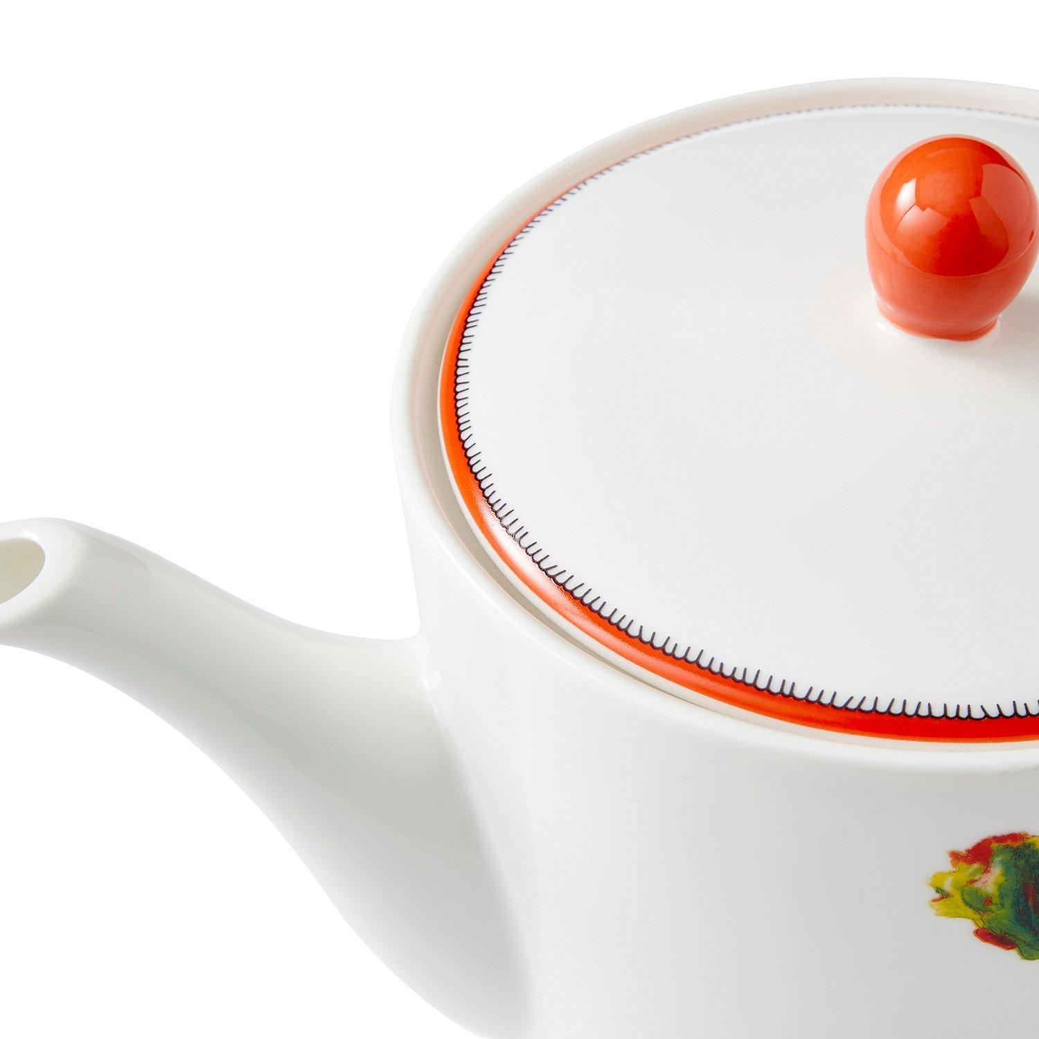 Multi - Spode Kit Kemp - Kit Kemp Doodles Teapot - 3