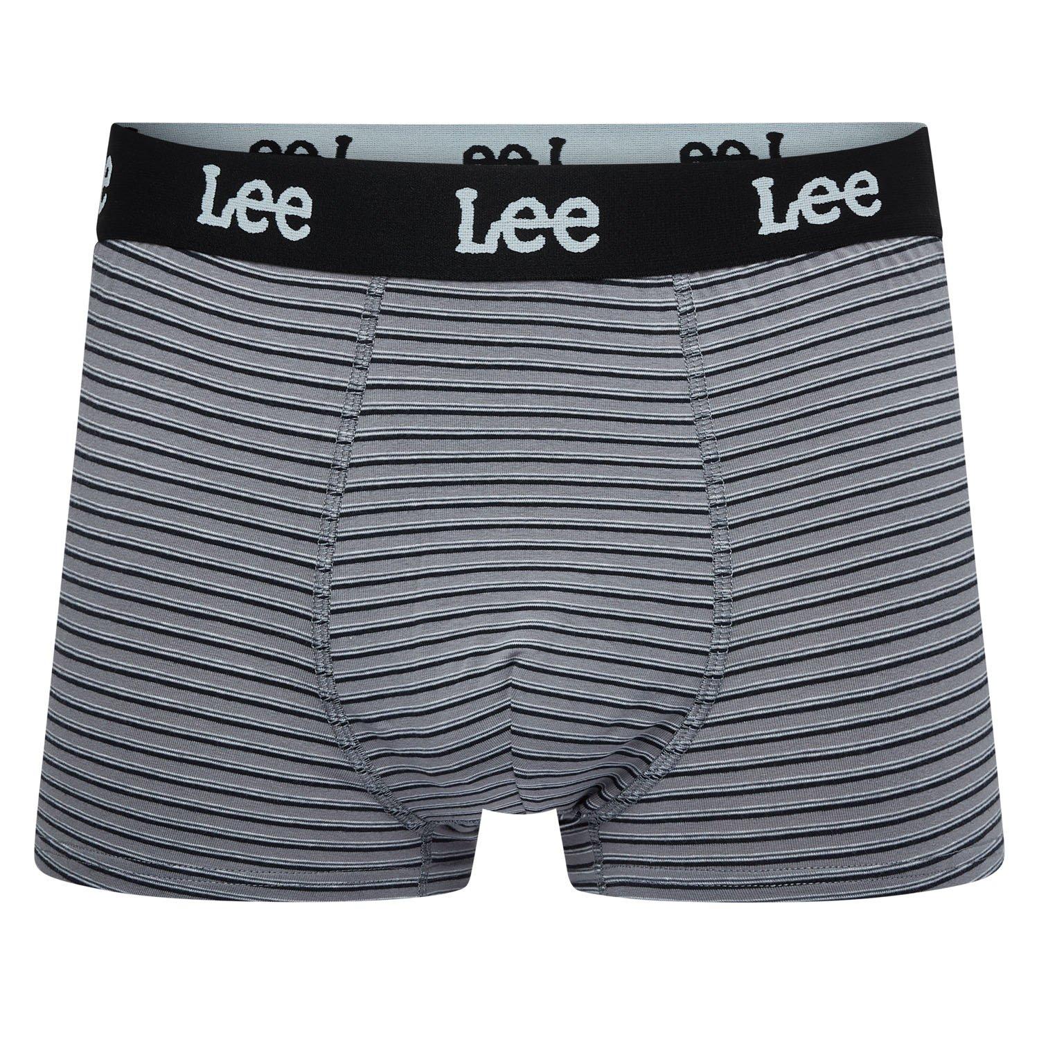 Lee Cinza - Lee - Lee Mens 3pk Trunks PUTNEY - 4