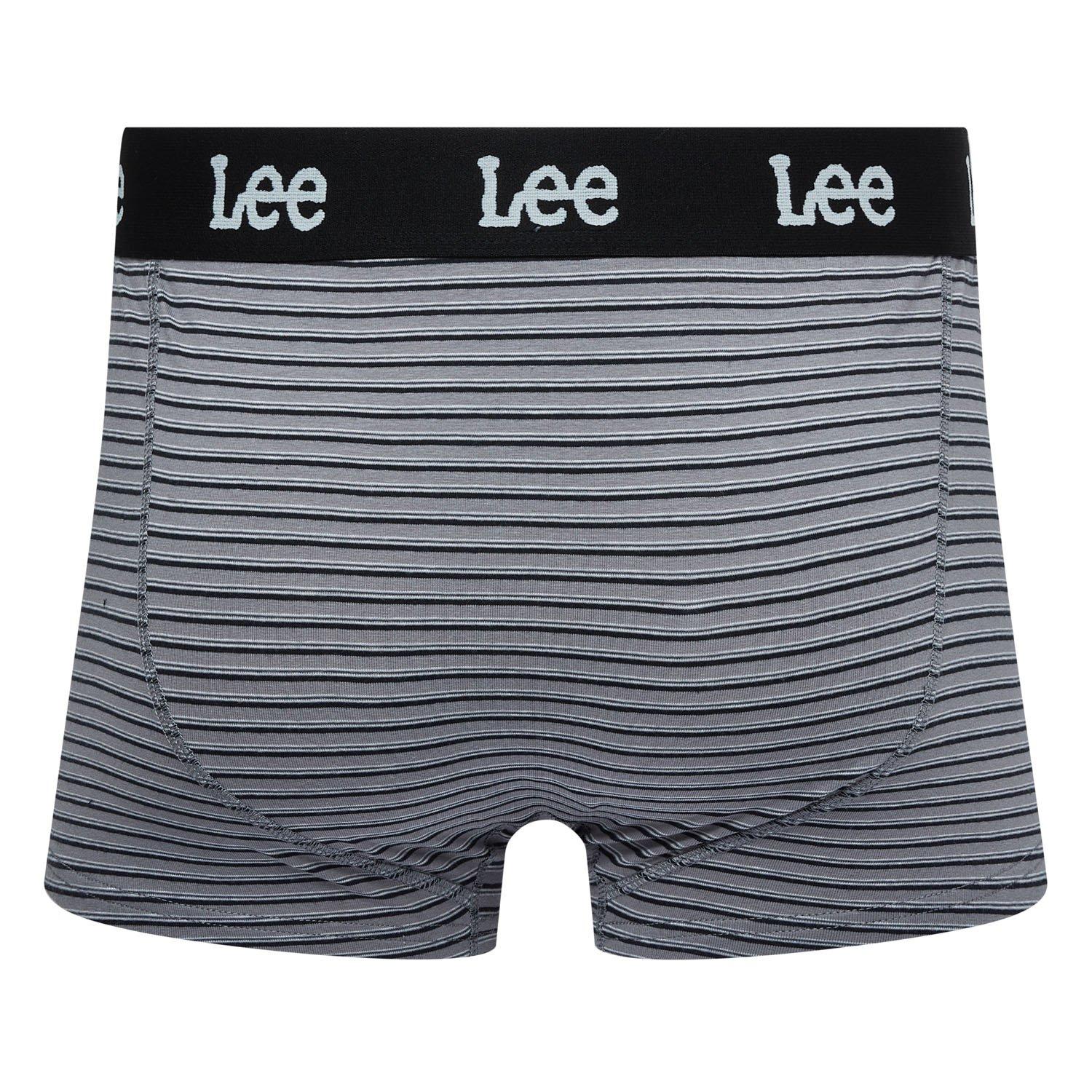 Lee Cinza - Lee - Lee Mens 3pk Trunks PUTNEY - 5