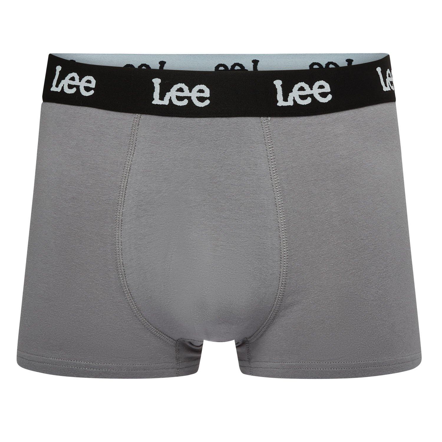 Lee Cinza - Lee - Lee Mens 3pk Trunks PUTNEY - 6