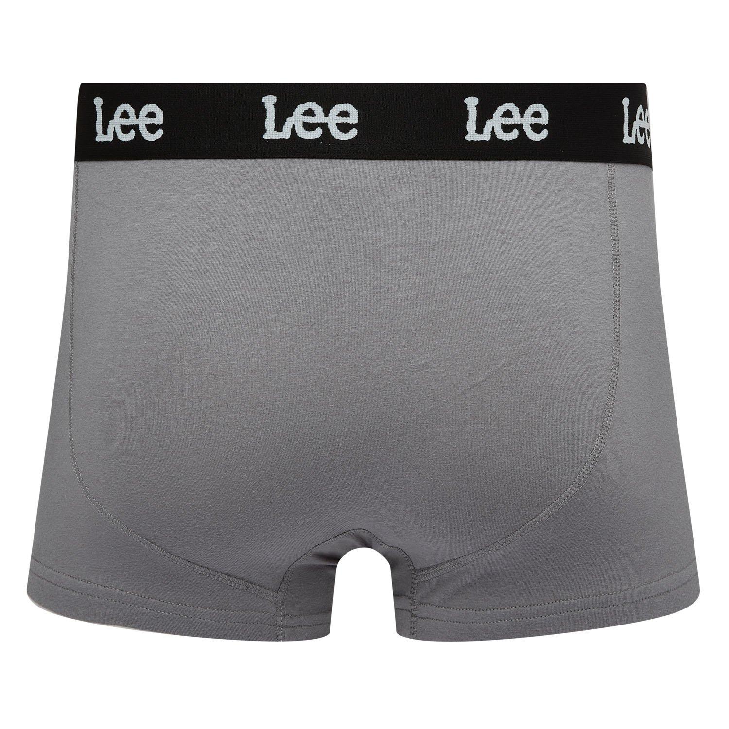 Lee Cinza - Lee - Lee Mens 3pk Trunks PUTNEY - 7