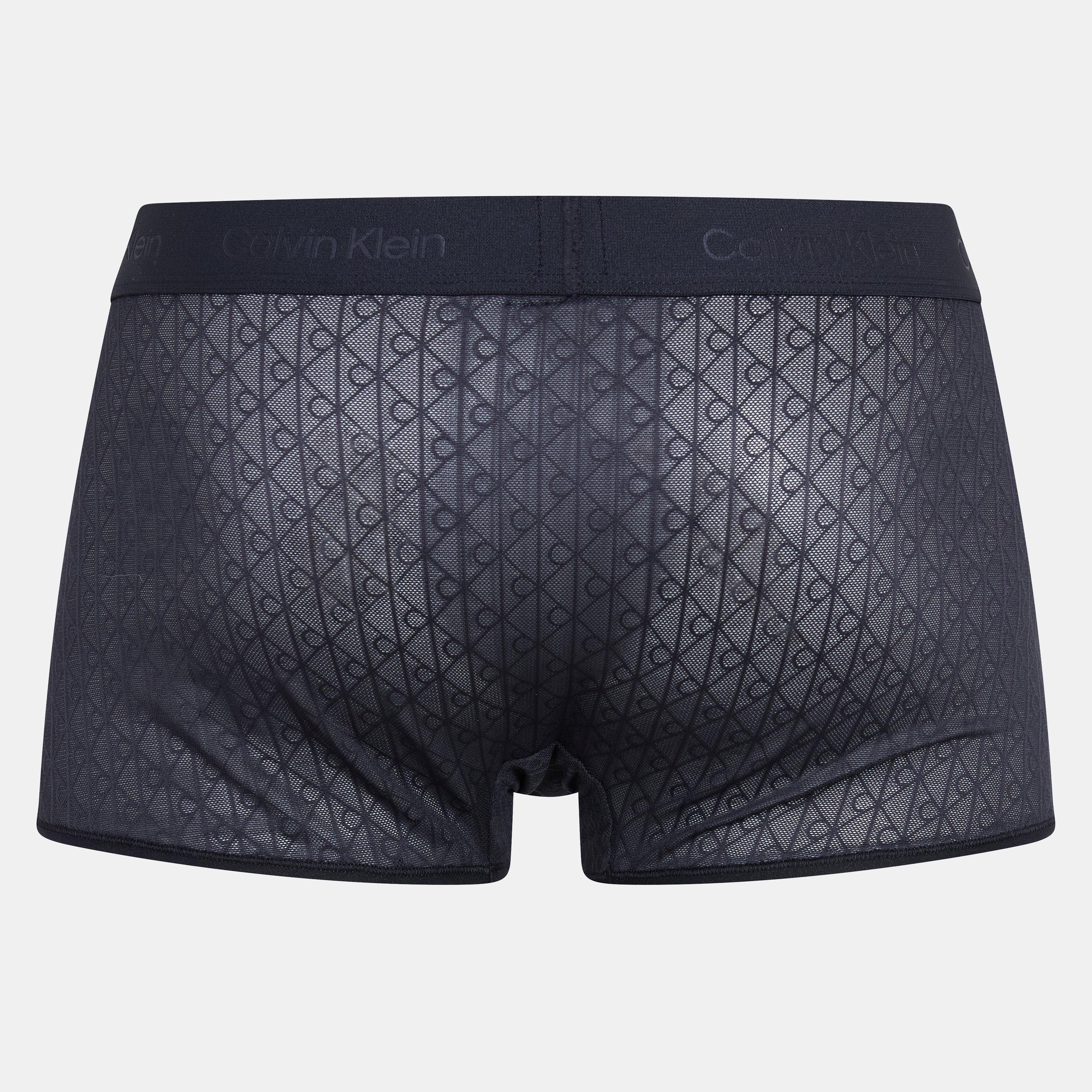 Negro - Calvin Klein - Men's Low Rise Trunks - 2