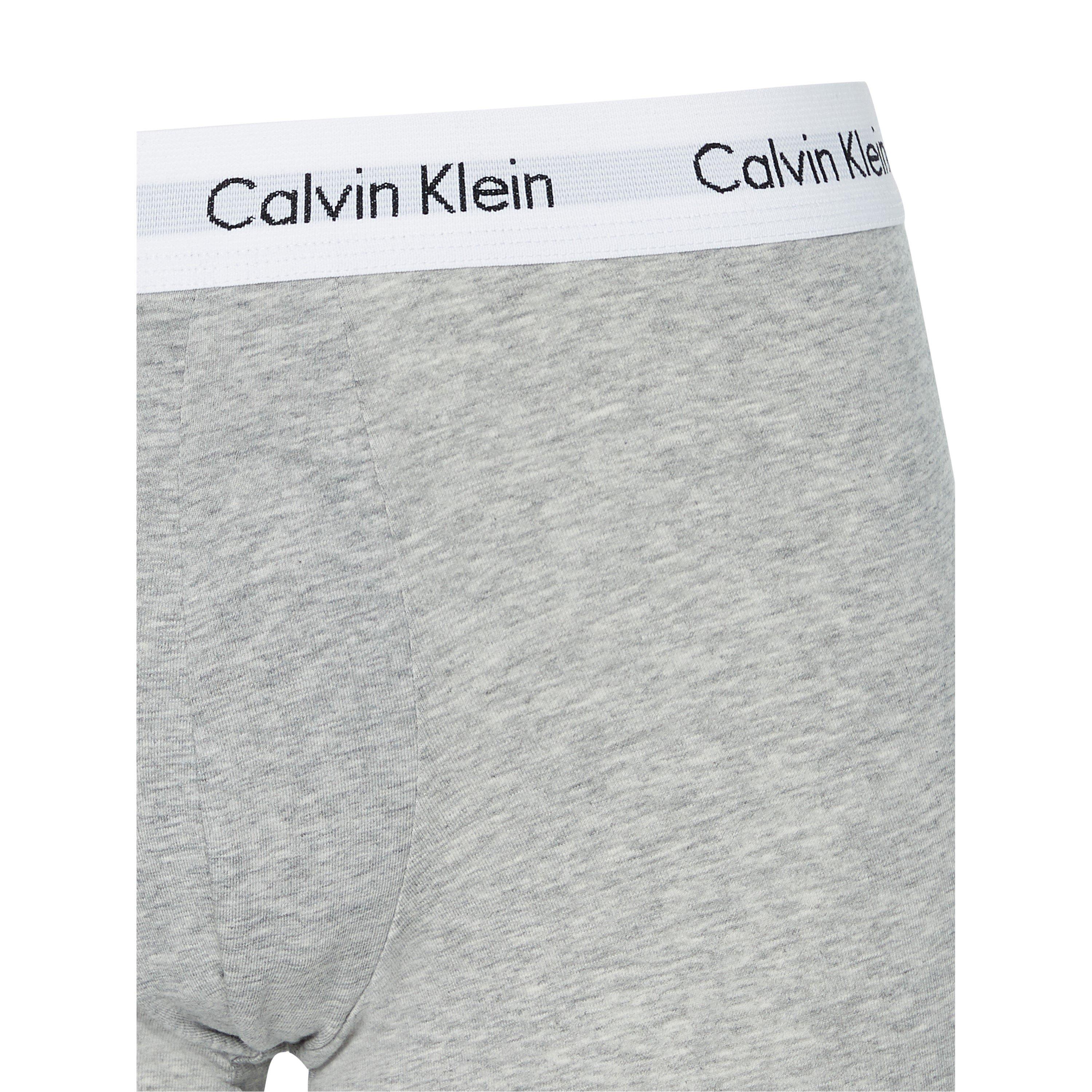 Wht/Blk/Gry - Calvin Klein - CalvinKlein 3 Pack Boxer Briefs - 3
