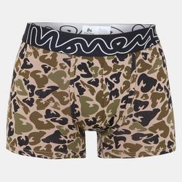 Money 3pk Camo Boxer Trunk