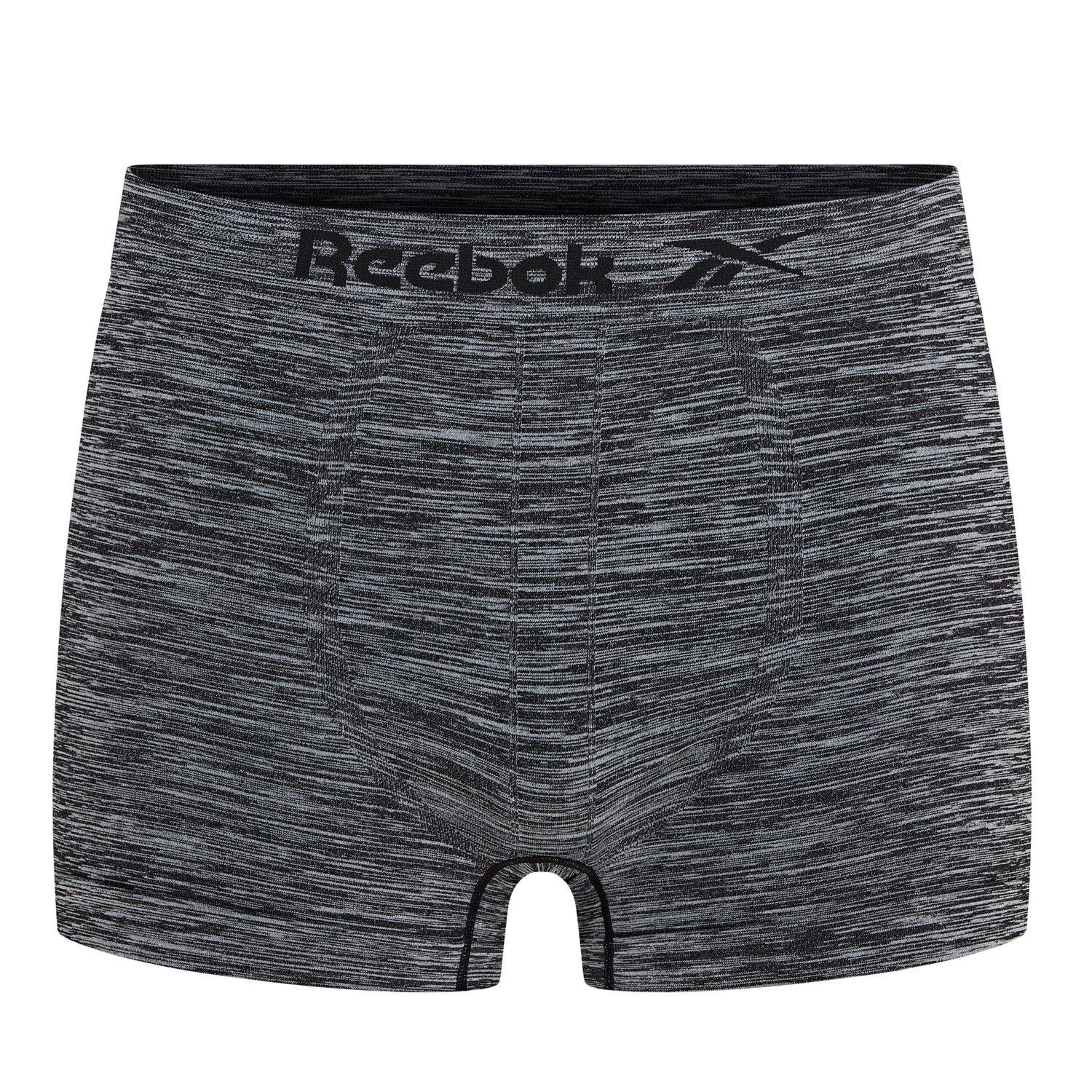 Black/White/Gry - Reebok - 3 pack Mens Seamless Boxers Dale - 6