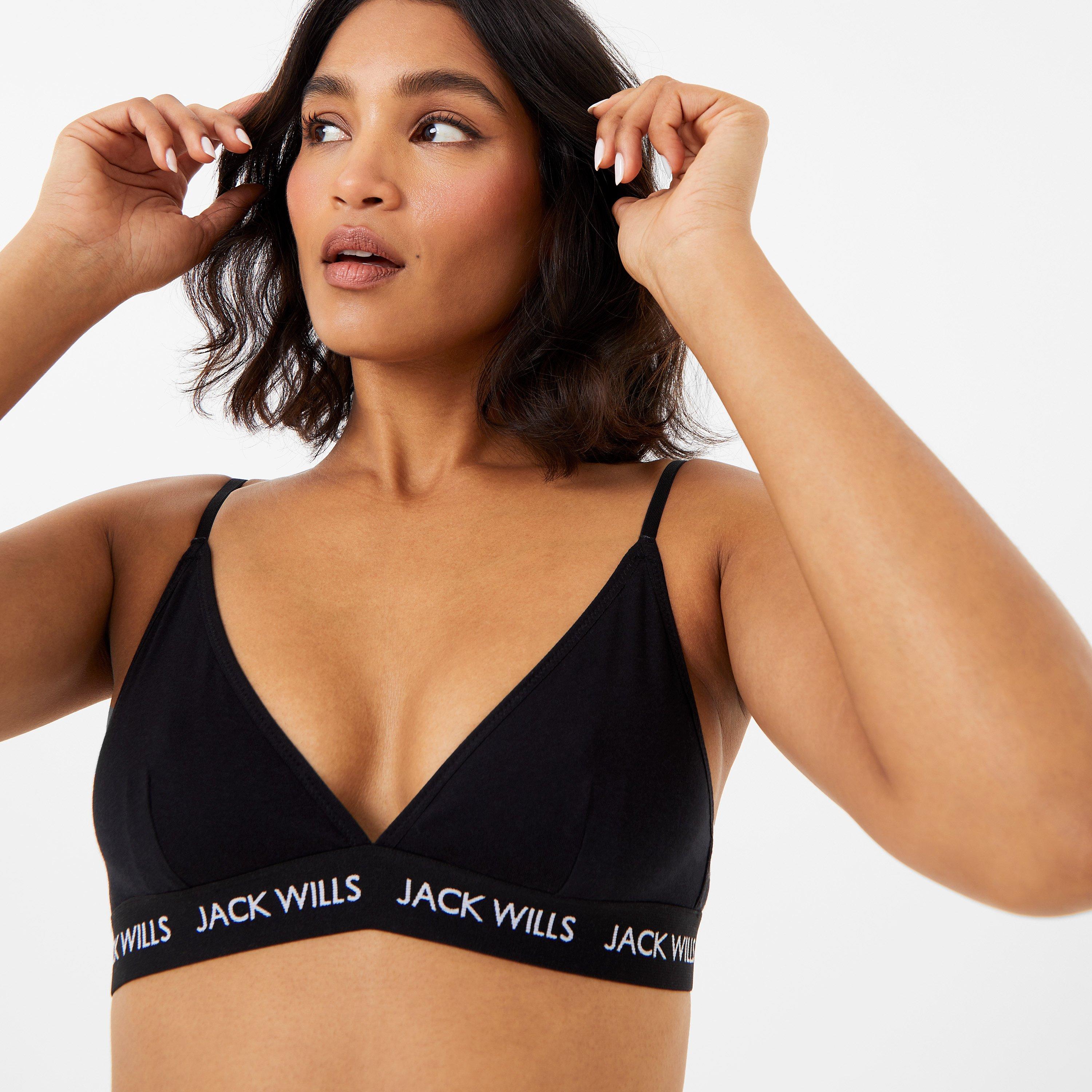 Nero - Jack Wills - Biddstone Multipack Bralette 2 Pack - 3