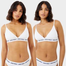 Jack Wills Jack Biddstone Multipack Bralette 2 Pack