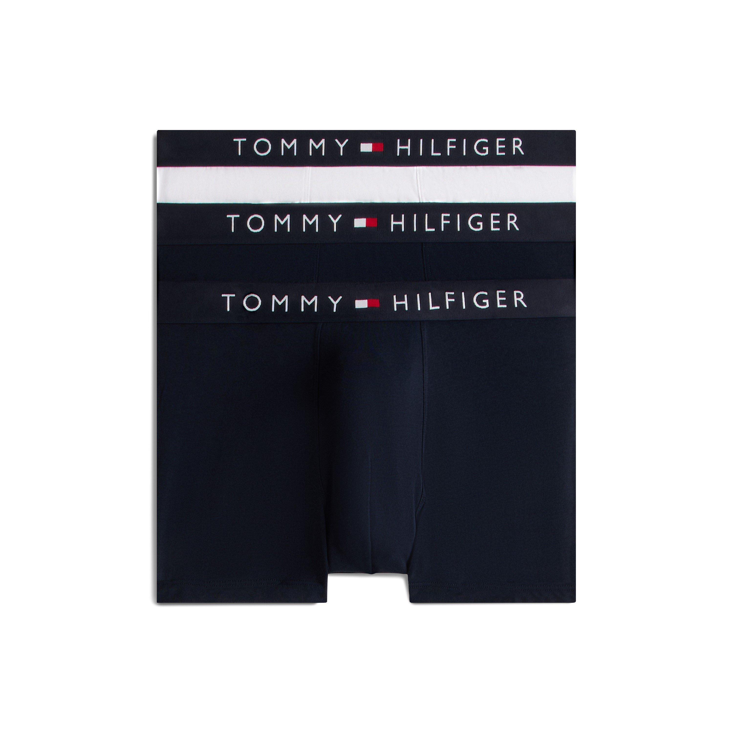 White/Navy - Tommy Hilfiger - 3-Pack Trunk & 2-Pack T-Shirt Set - 1