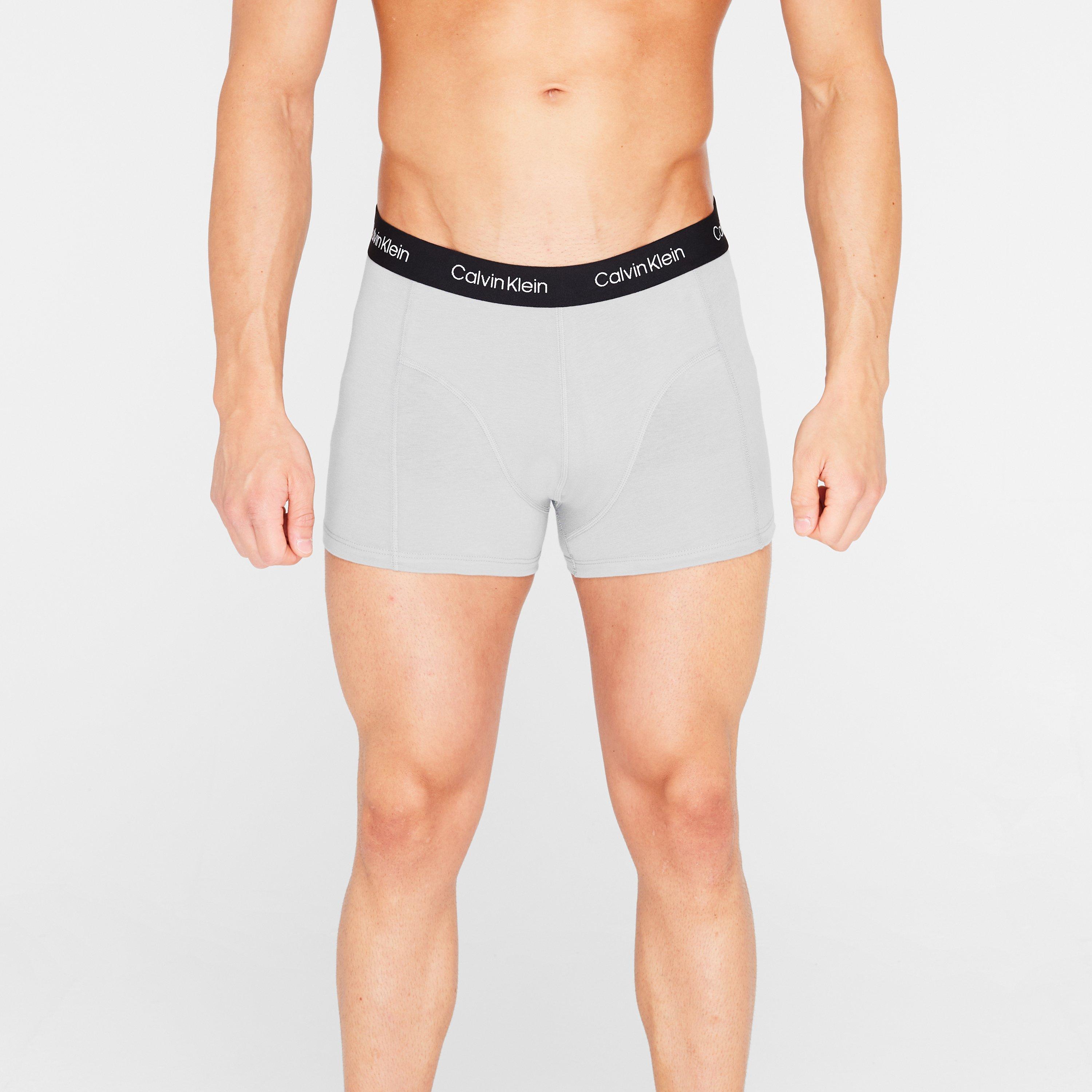 Gry/Gry 3OU - Calvin Klein - 365 2 Pack Trunks - 2