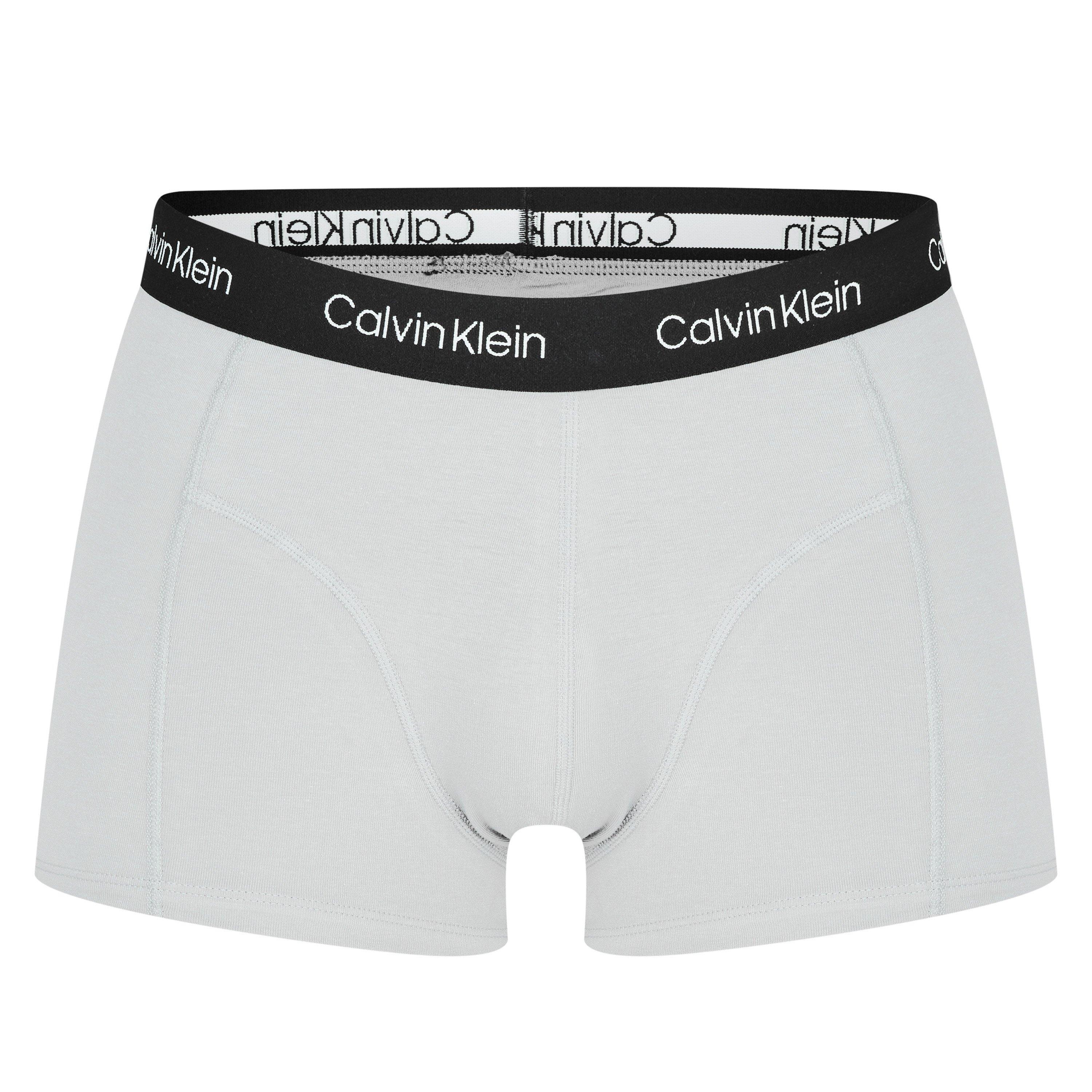 Gry/Gry 3OU - Calvin Klein - 365 2 Pack Trunks - 4