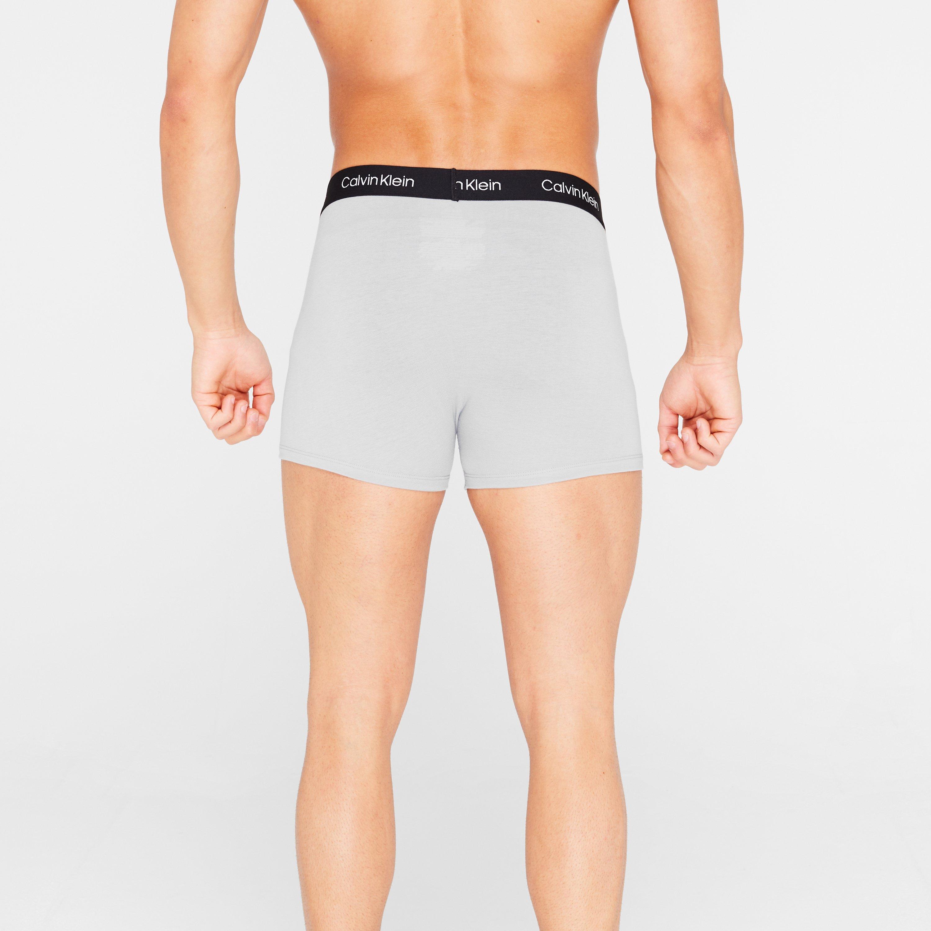 Gry/Gry 3OU - Calvin Klein - 365 2 Pack Trunks - 3
