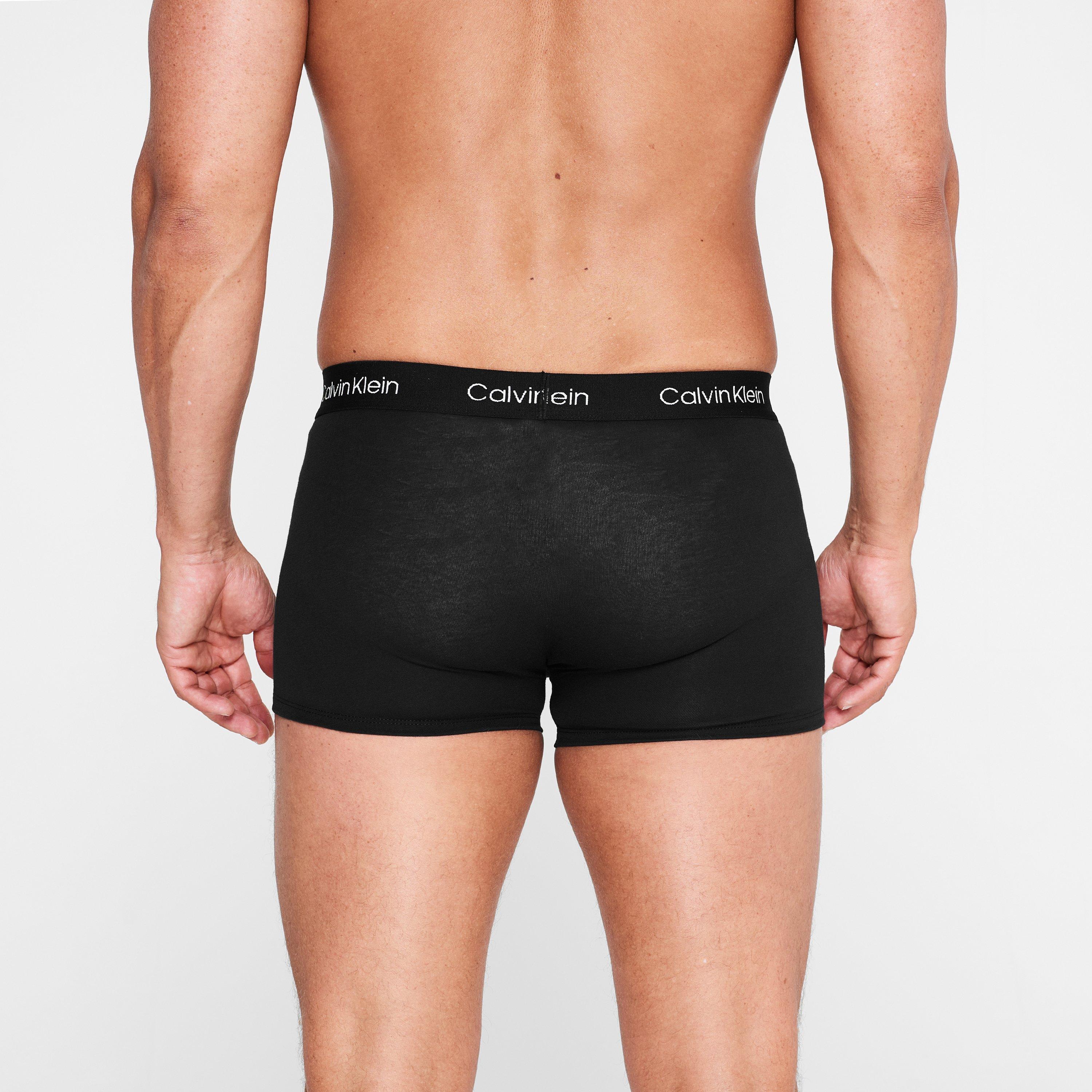 Preto/Preto 001 - Calvin Klein - 2 Pack Trunks - 3
