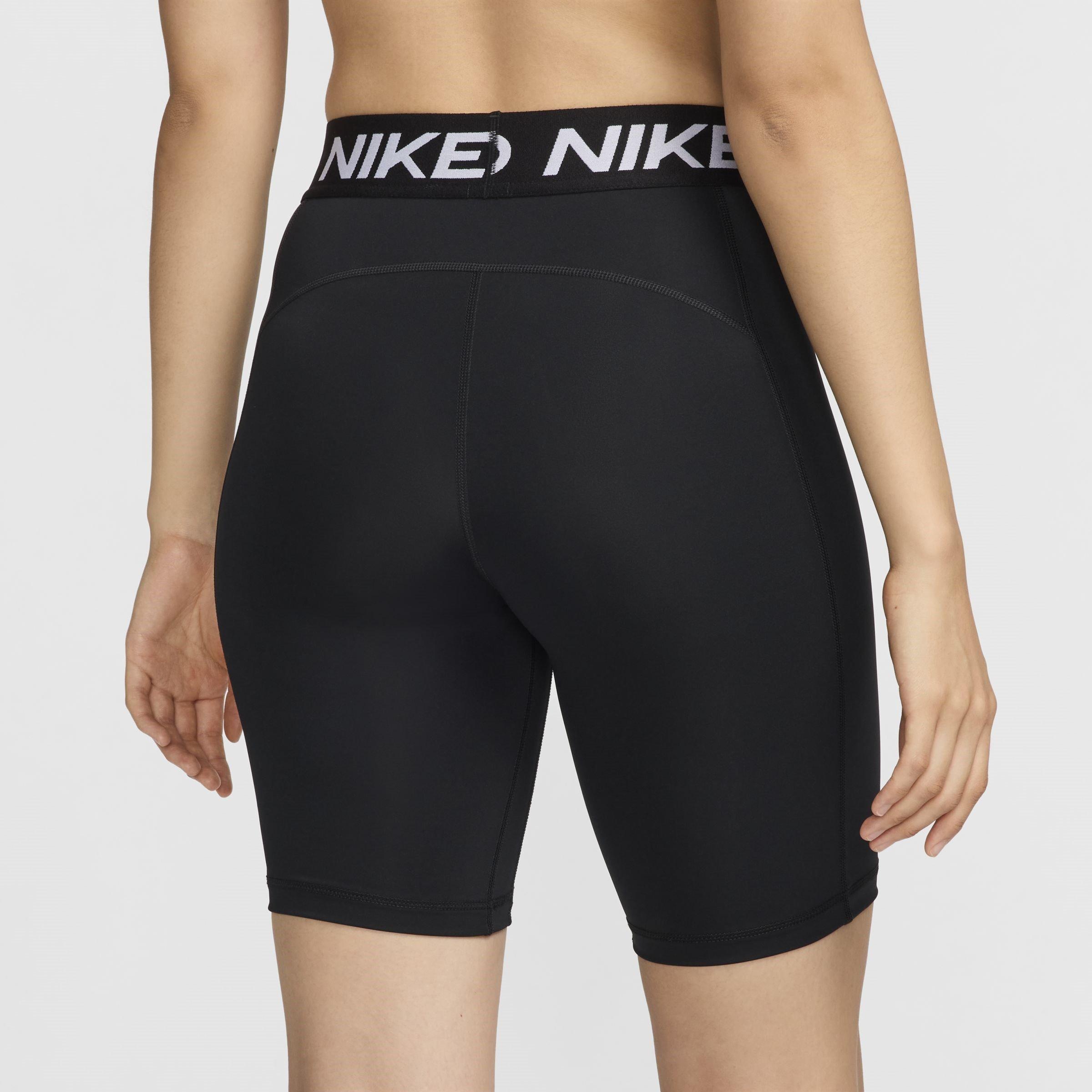 Black/White - Nike - Pro 365 Womens Performance Base Layer Shorts - 2