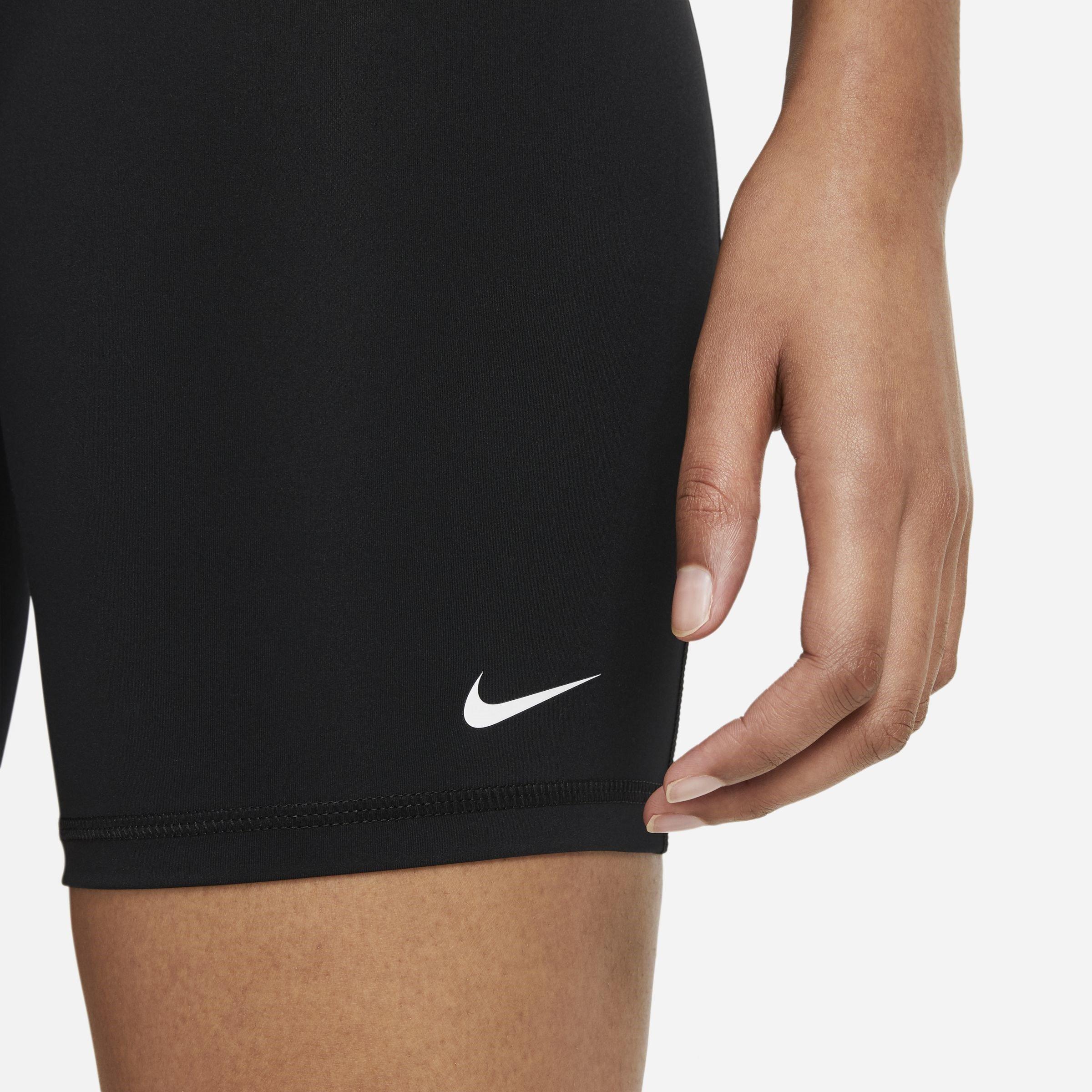 Black/White - Nike - Pro 365 Womens Performance Base Layer Shorts - 4