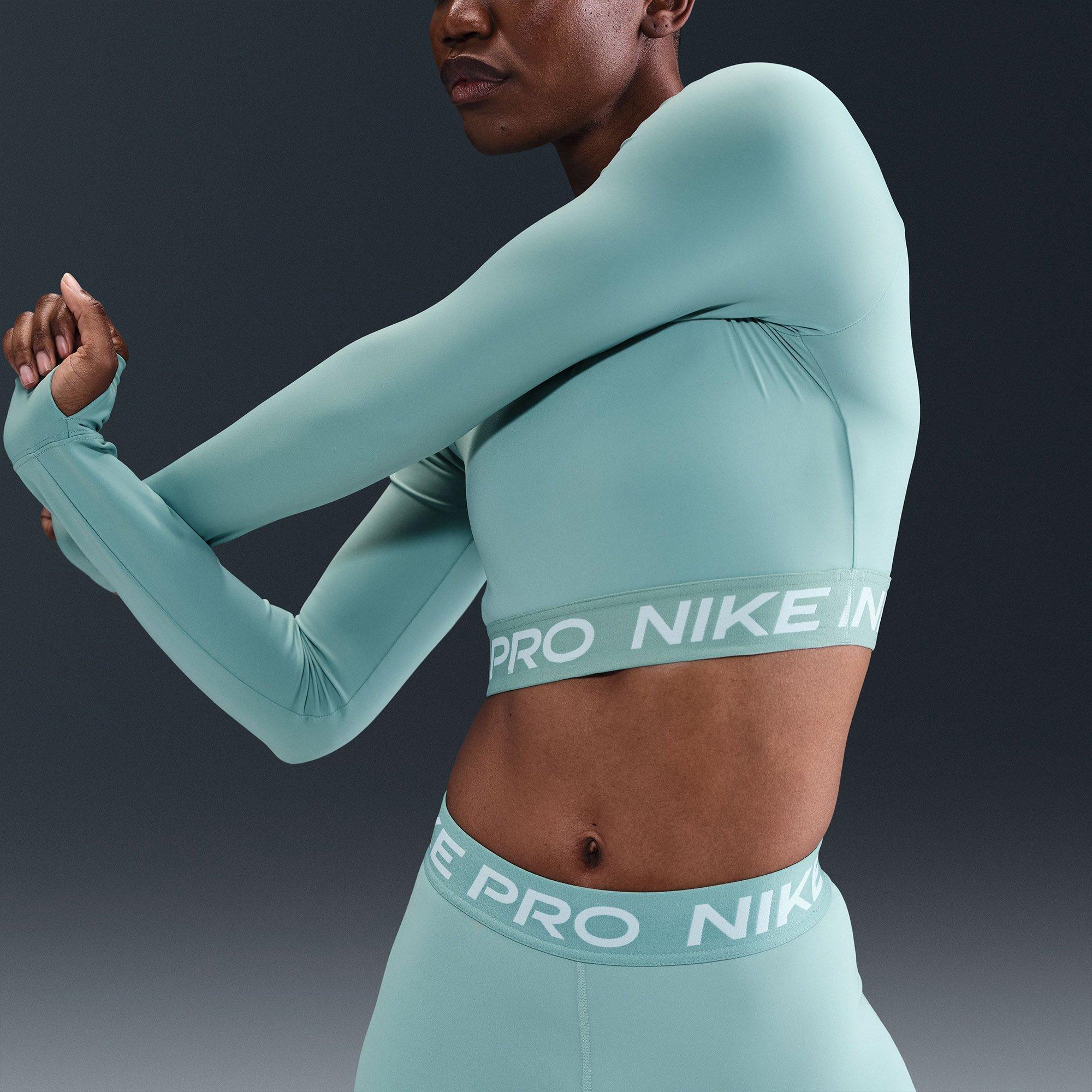 Light Blue - Nike - Pro Womens Shorts - 3