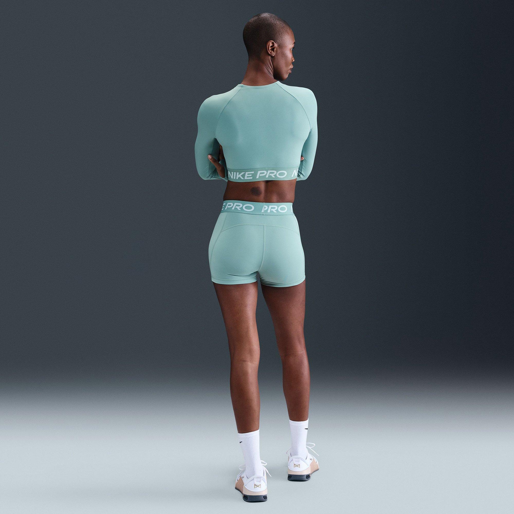 Light Blue - Nike - Pro Womens Shorts - 6