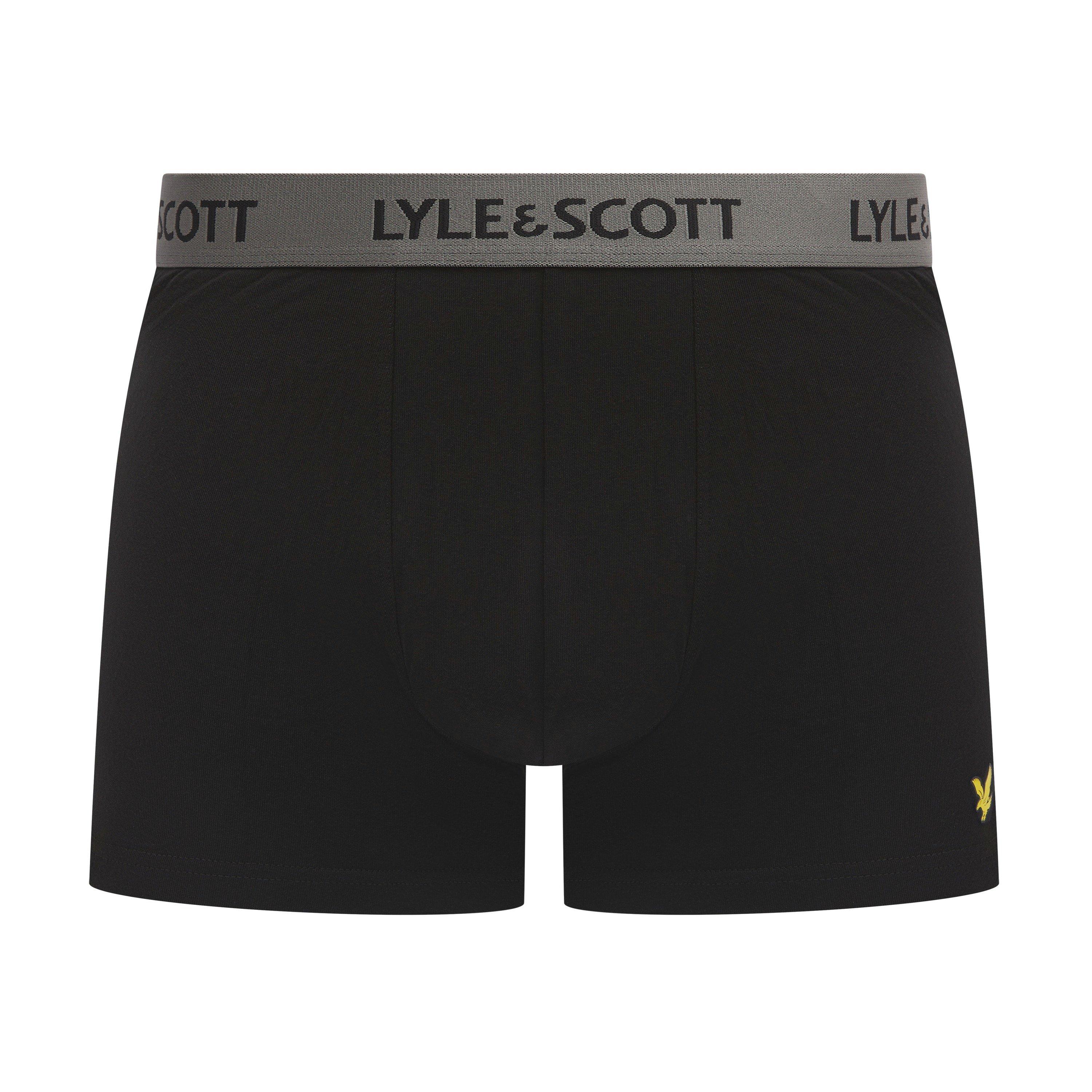Noir - Lyle and Scott - Lyle 3 Pack Trunk Sn99 - 2