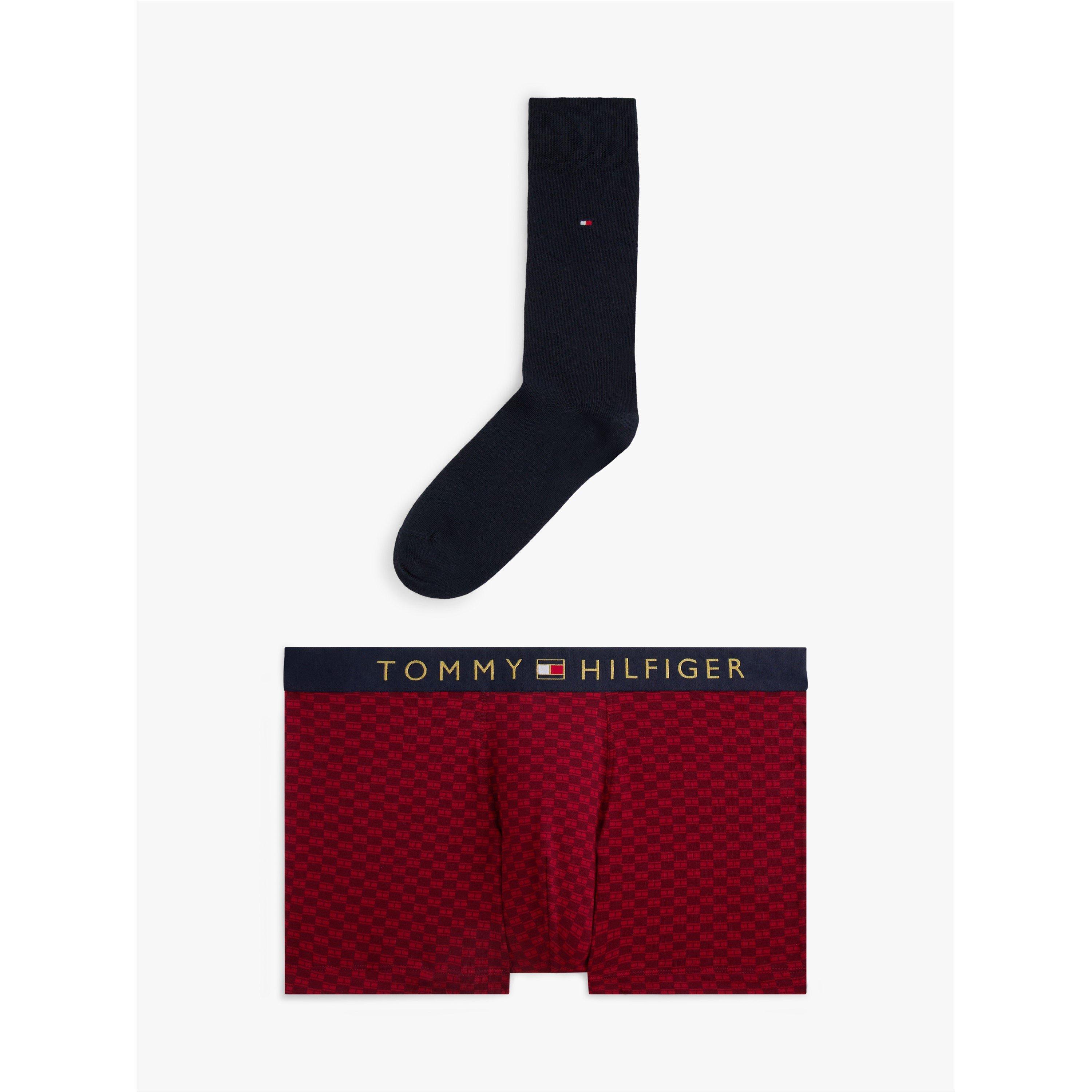 Gold Waistband Trunk & Sock Set