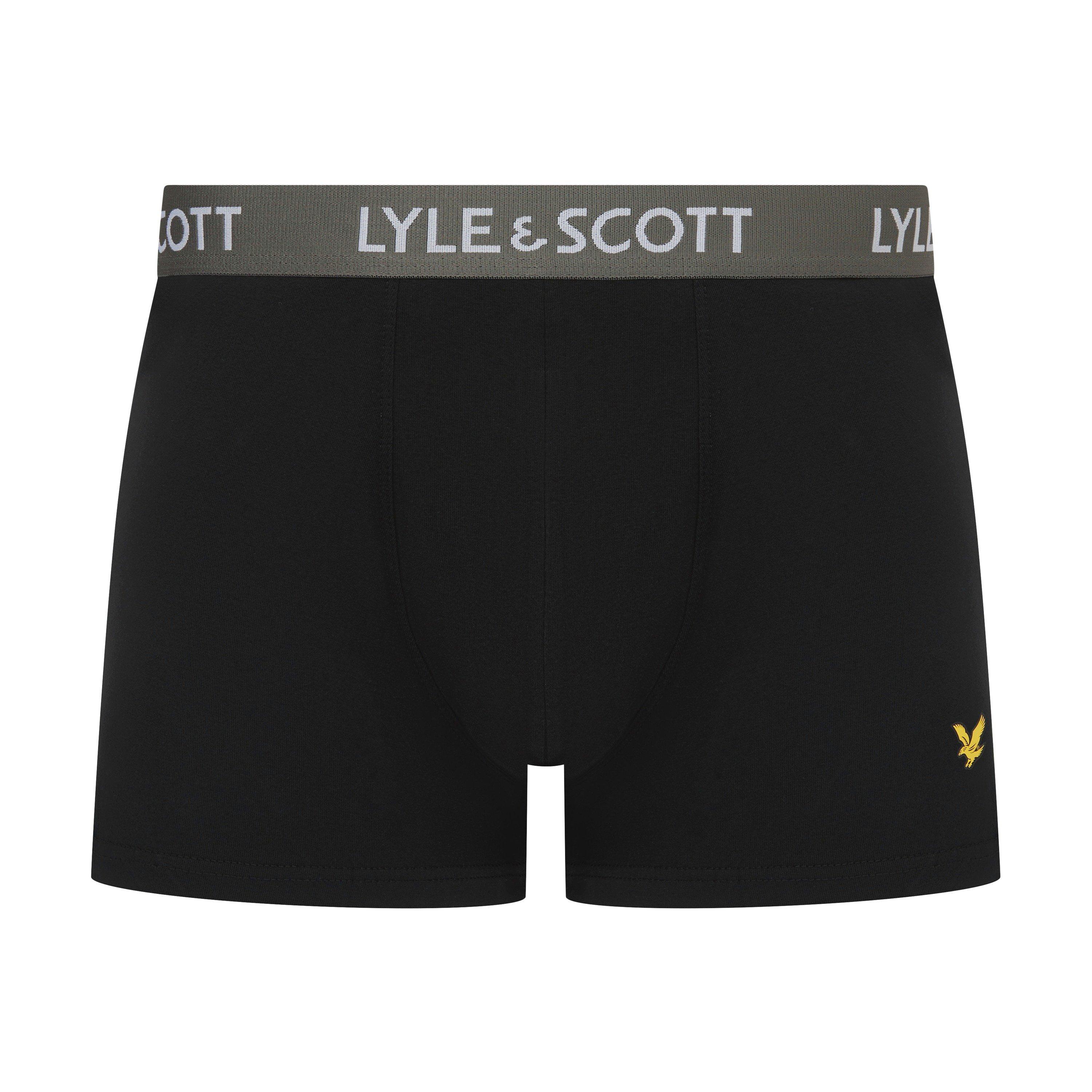 Black Multi W - Lyle and Scott - Lyle 3 Pack Trunk Sn99 - 2