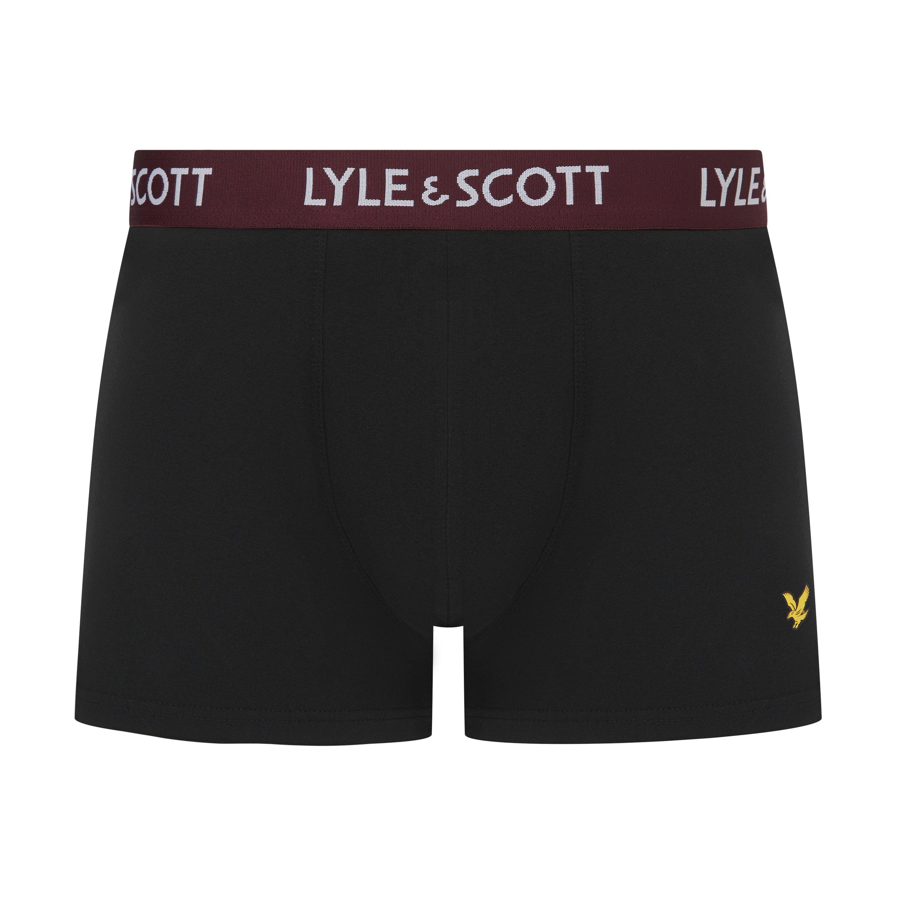 Black Multi W - Lyle and Scott - Lyle 3 Pack Trunk Sn99 - 3