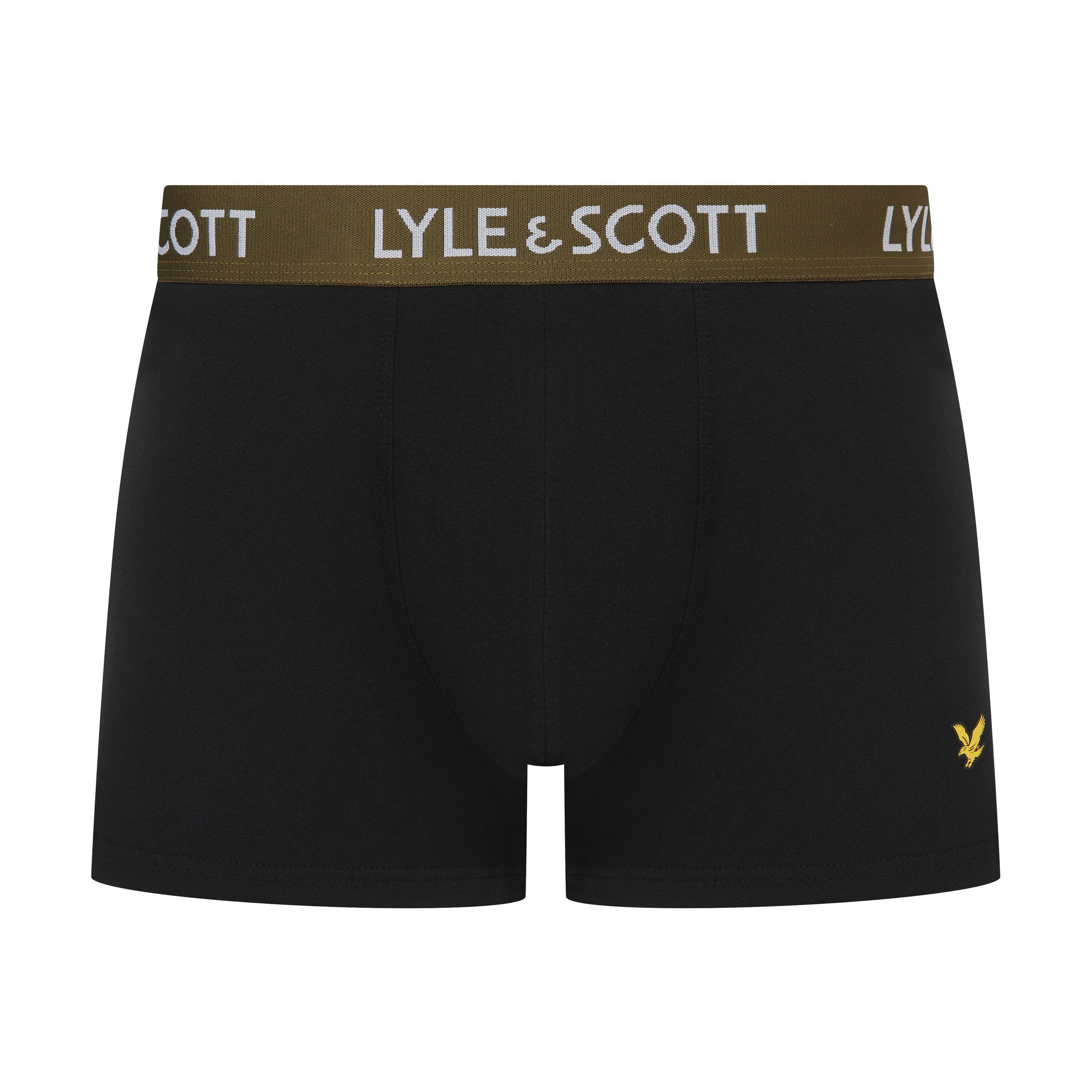 Black Multi W - Lyle and Scott - Lyle 3 Pack Trunk Sn99 - 4