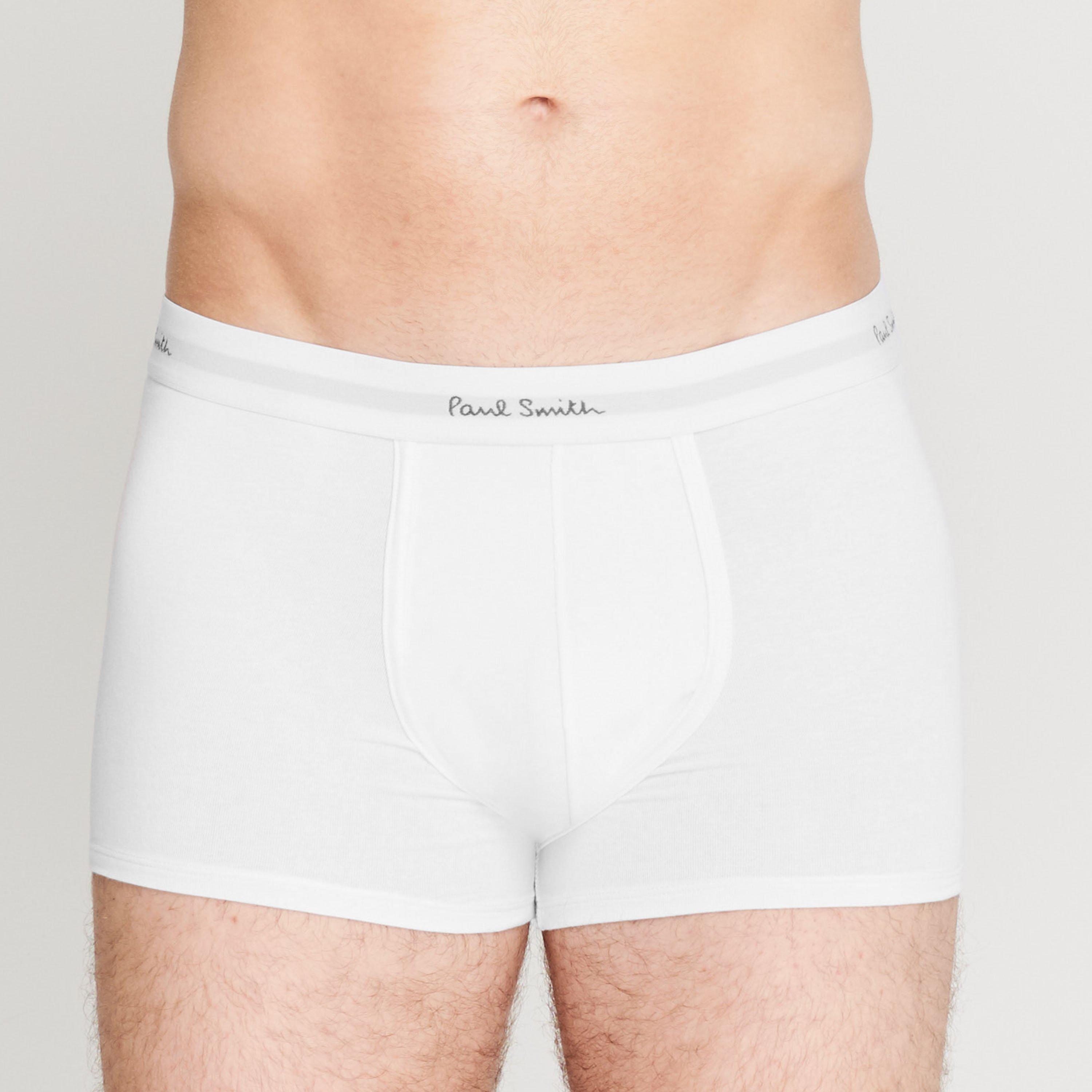 Black/White 01A - Paul Smith - 3 Pack Contour Trunks - 2