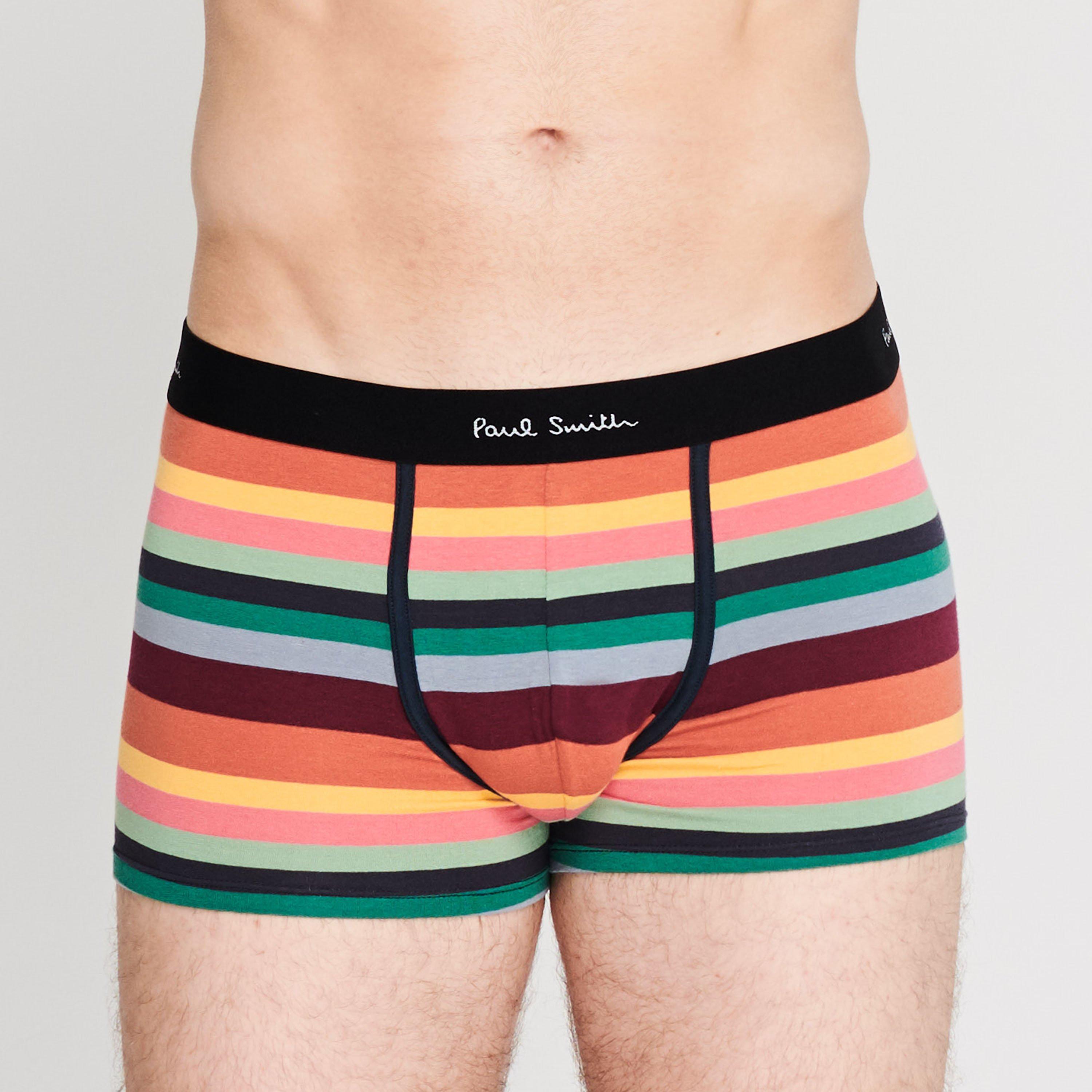 Black/White 01A - Paul Smith - 3 Pack Contour Trunks - 4