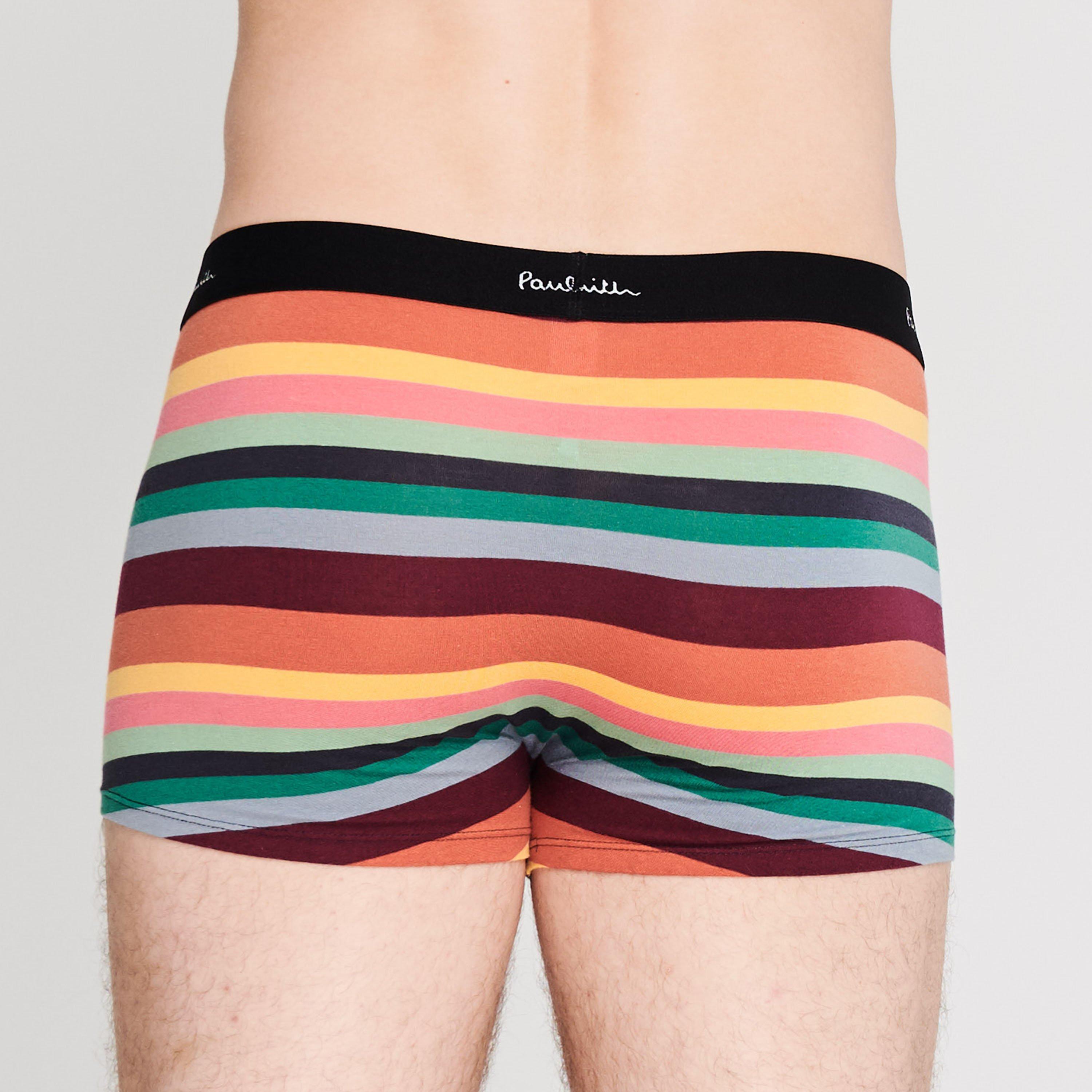 Black/White 01A - Paul Smith - 3 Pack Contour Trunks - 5