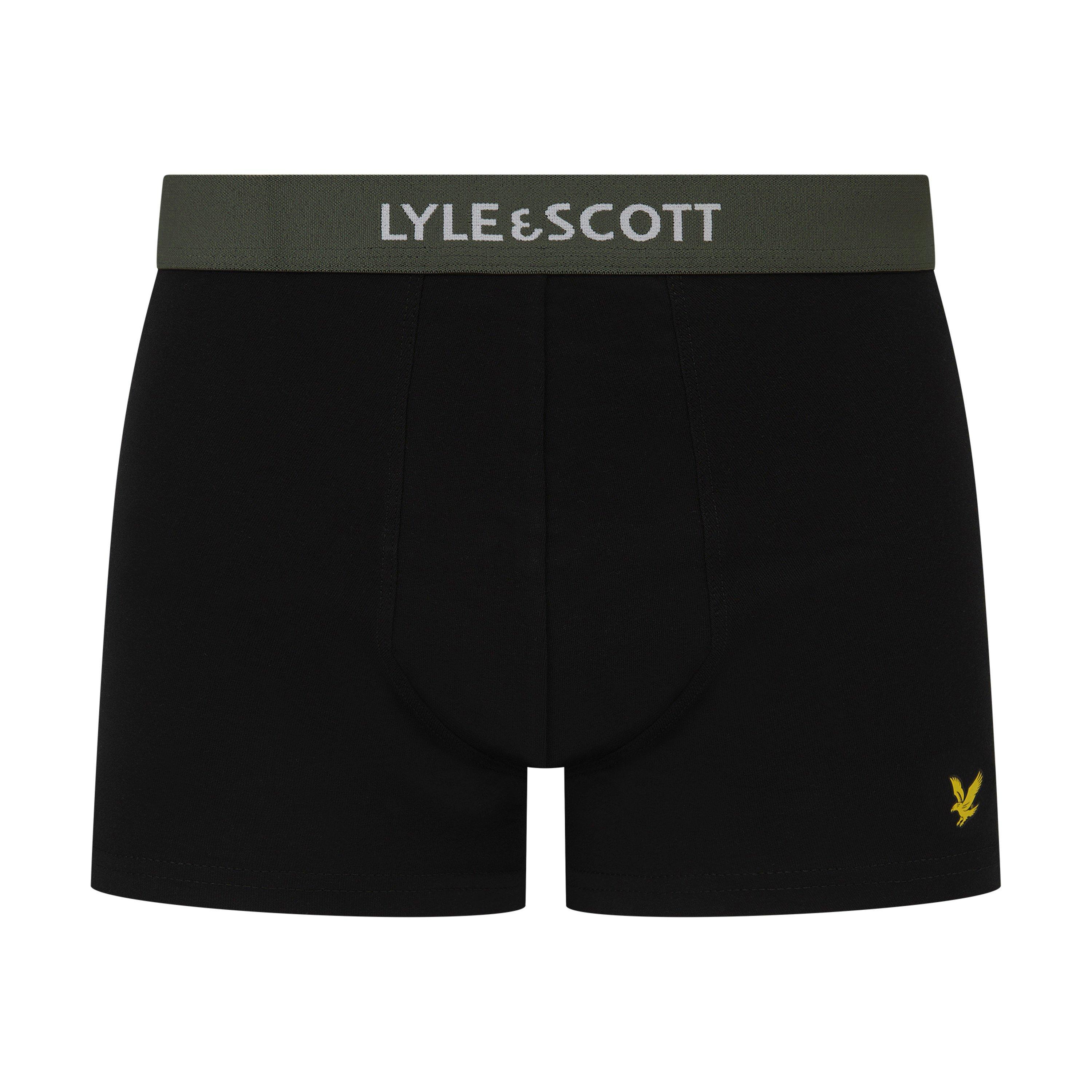 Black Multi W - Lyle and Scott - Lyle 5 Pack Trunks Sn99 - 2