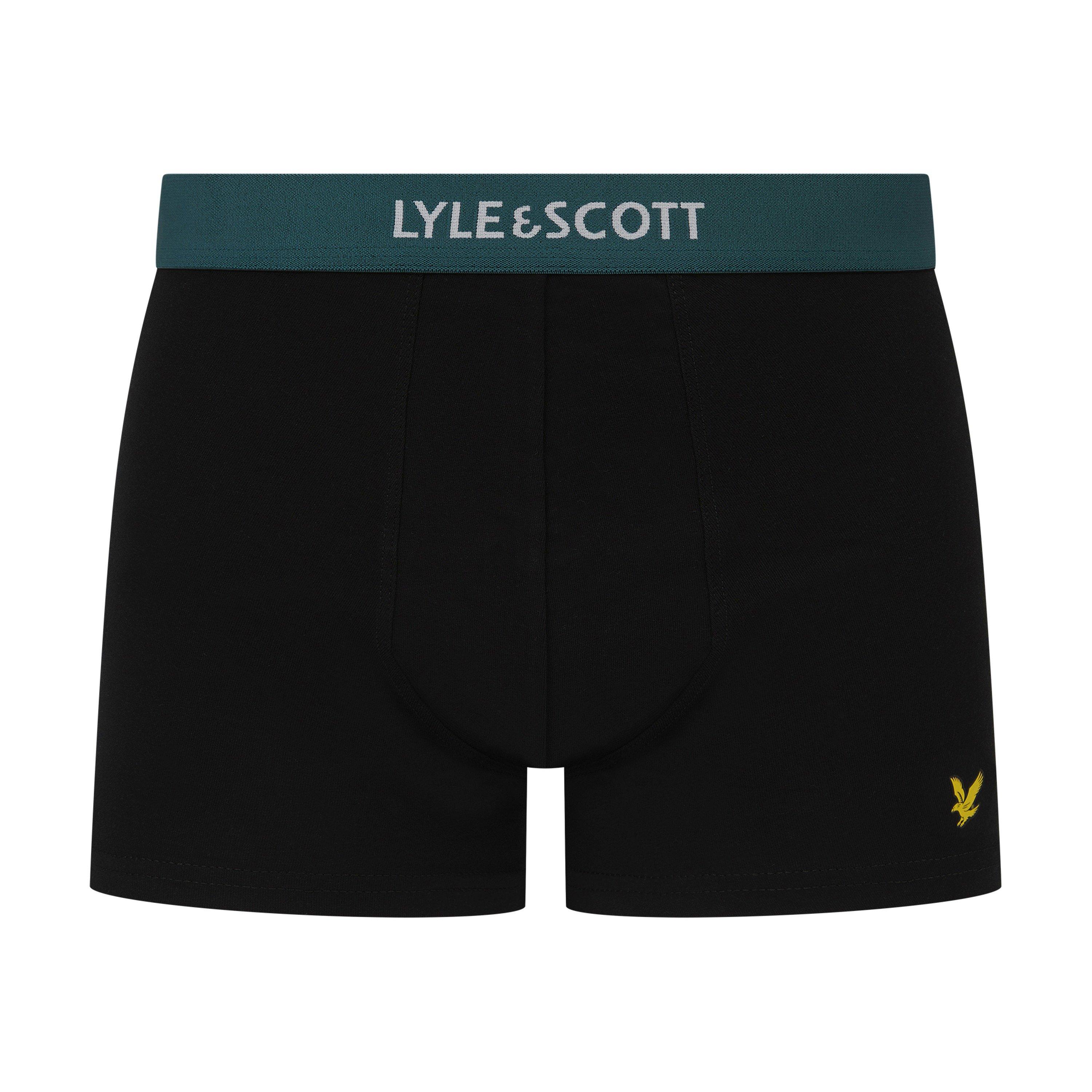 Black Multi W - Lyle and Scott - Lyle 5 Pack Trunks Sn99 - 3