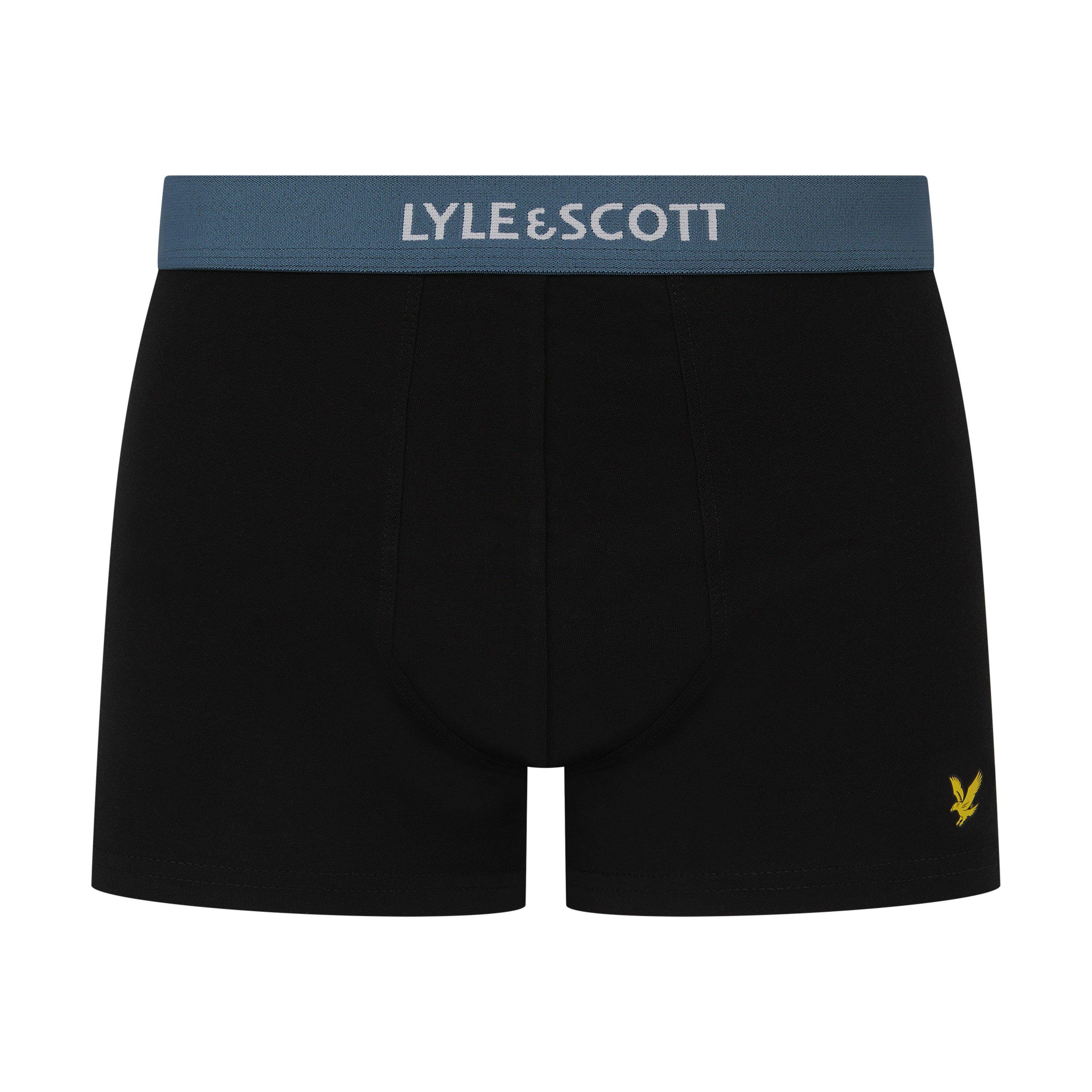Black Multi W - Lyle and Scott - Lyle 5 Pack Trunks Sn99 - 4