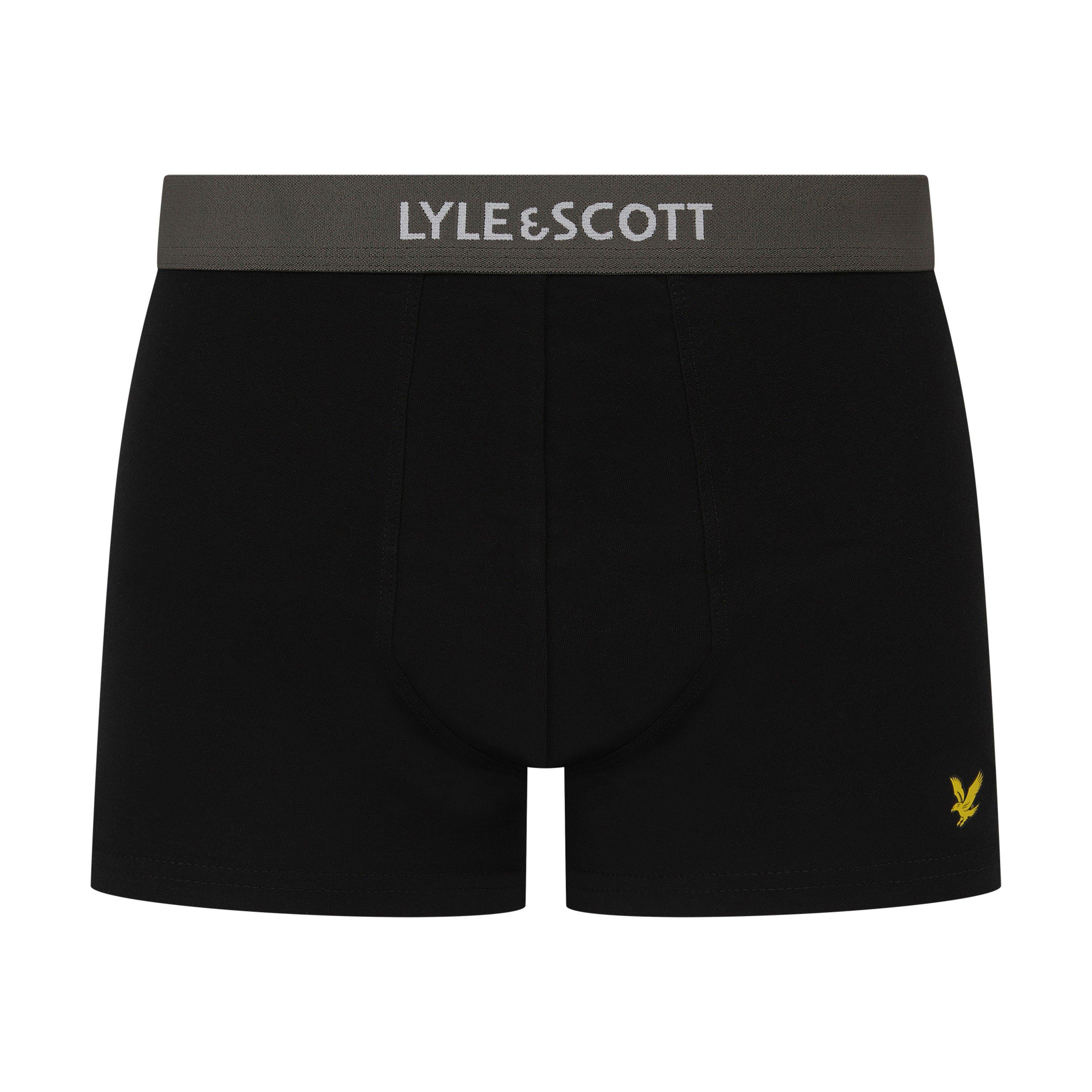 Black Multi W - Lyle and Scott - Lyle 5 Pack Trunks Sn99 - 5