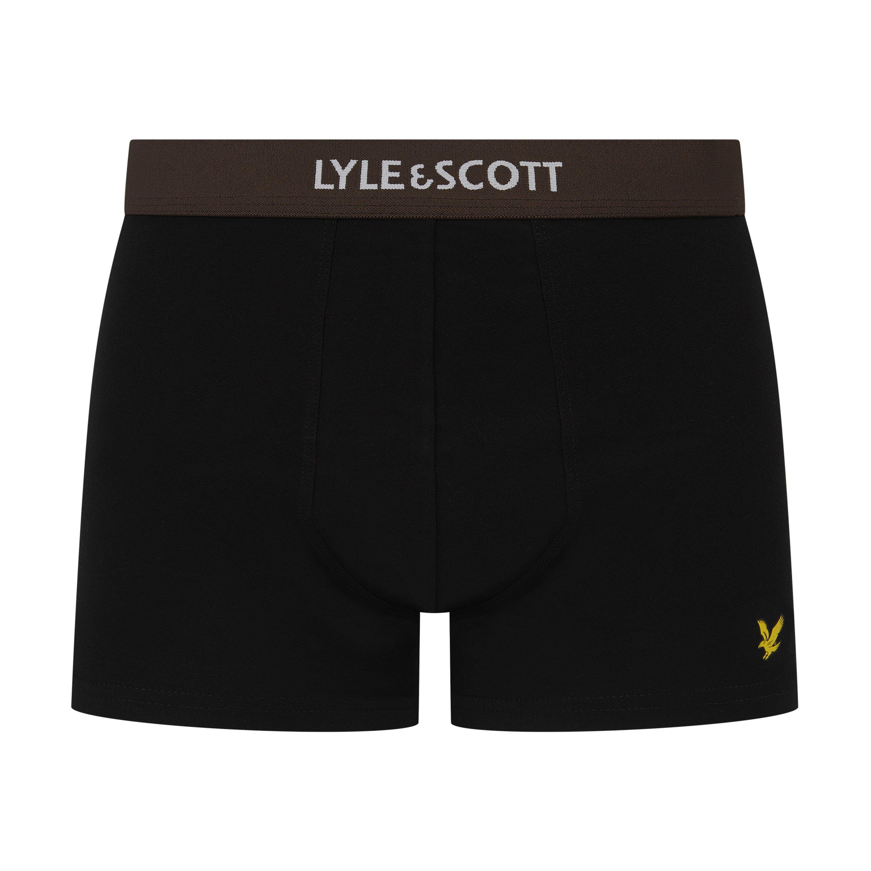 Black Multi W - Lyle and Scott - Lyle 5 Pack Trunks Sn99 - 6