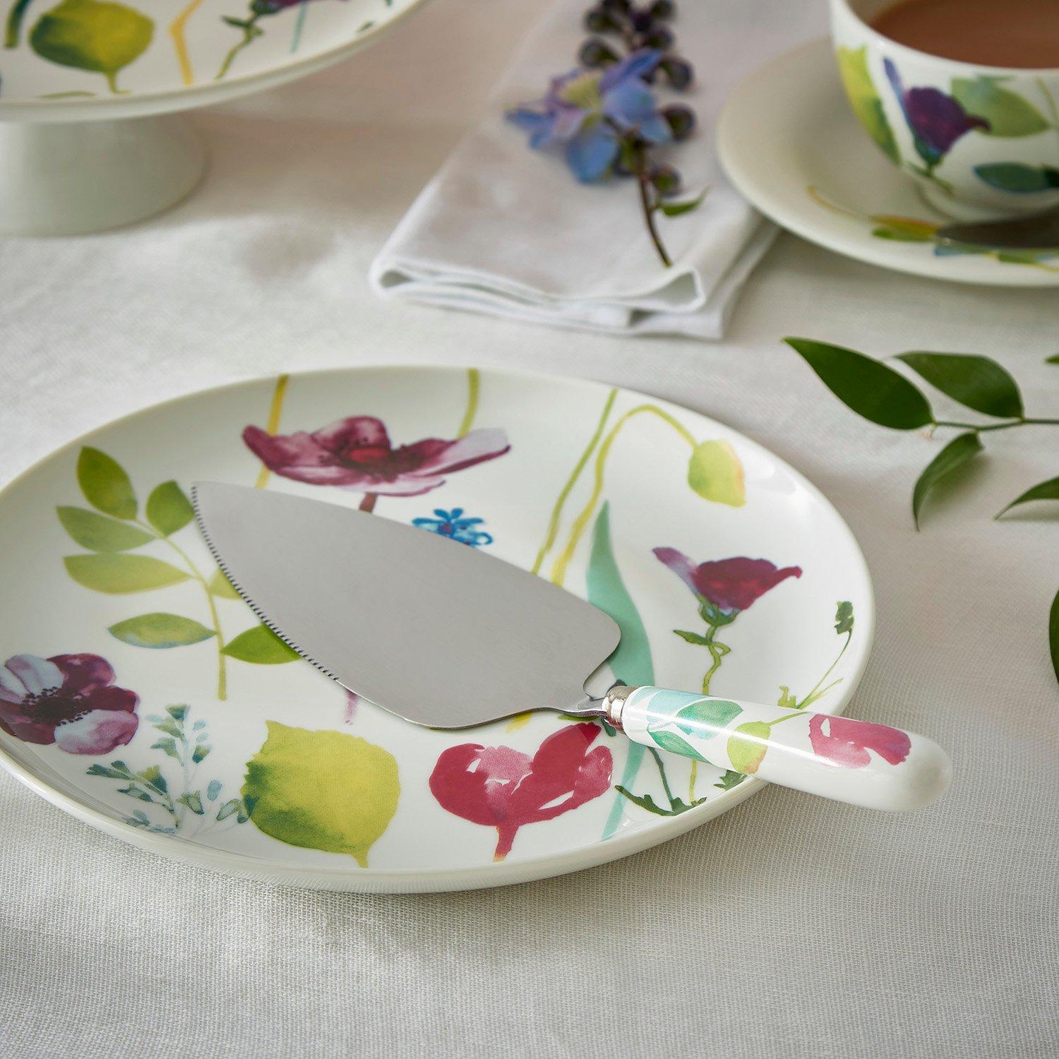 Multi - Portmeirion Water Garden - Portmeirion Water Garden 22cm Plates Set of 4 - 2
