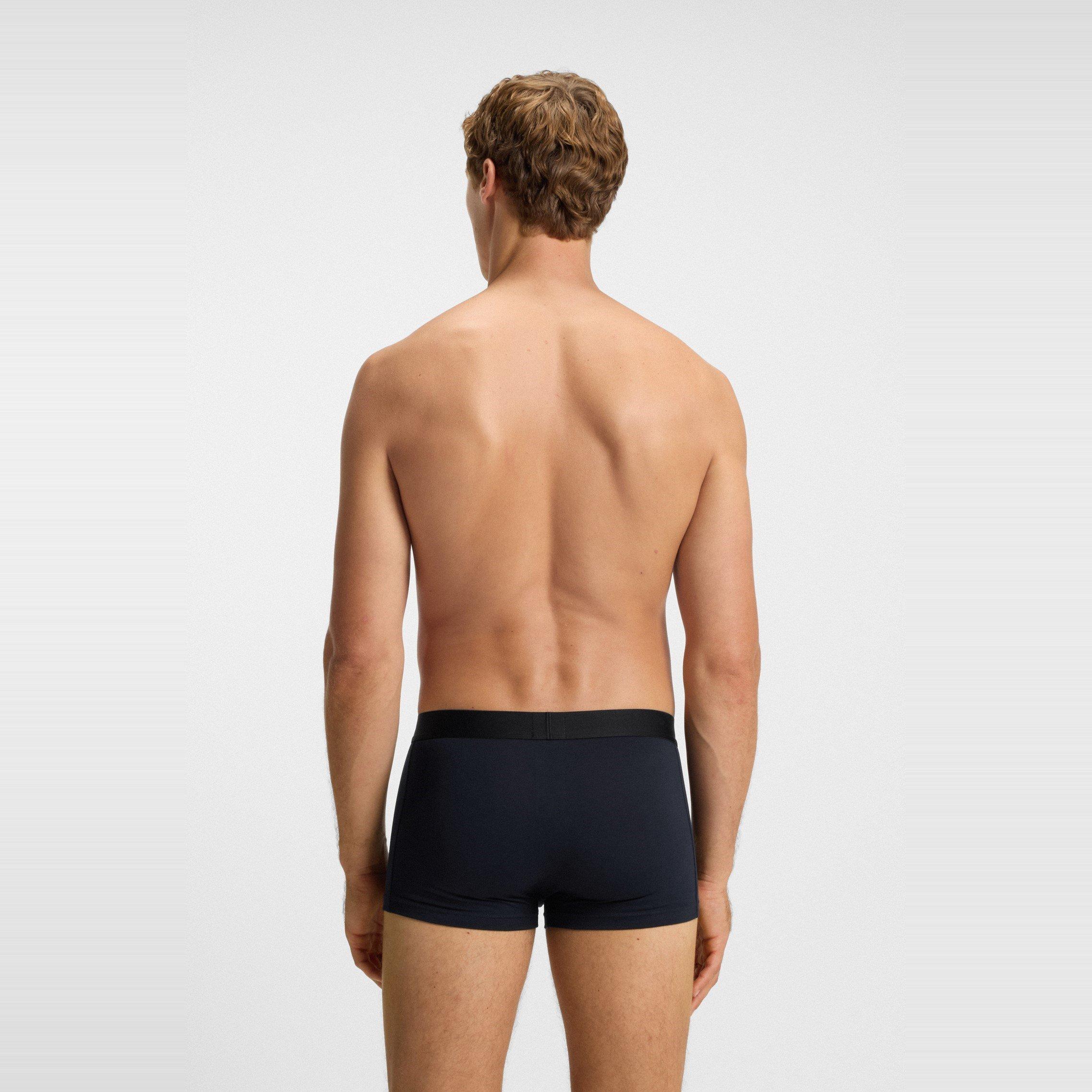 Blk/Navy/Grey - Boss - Gold Logo 3 Pack Trunks - 7