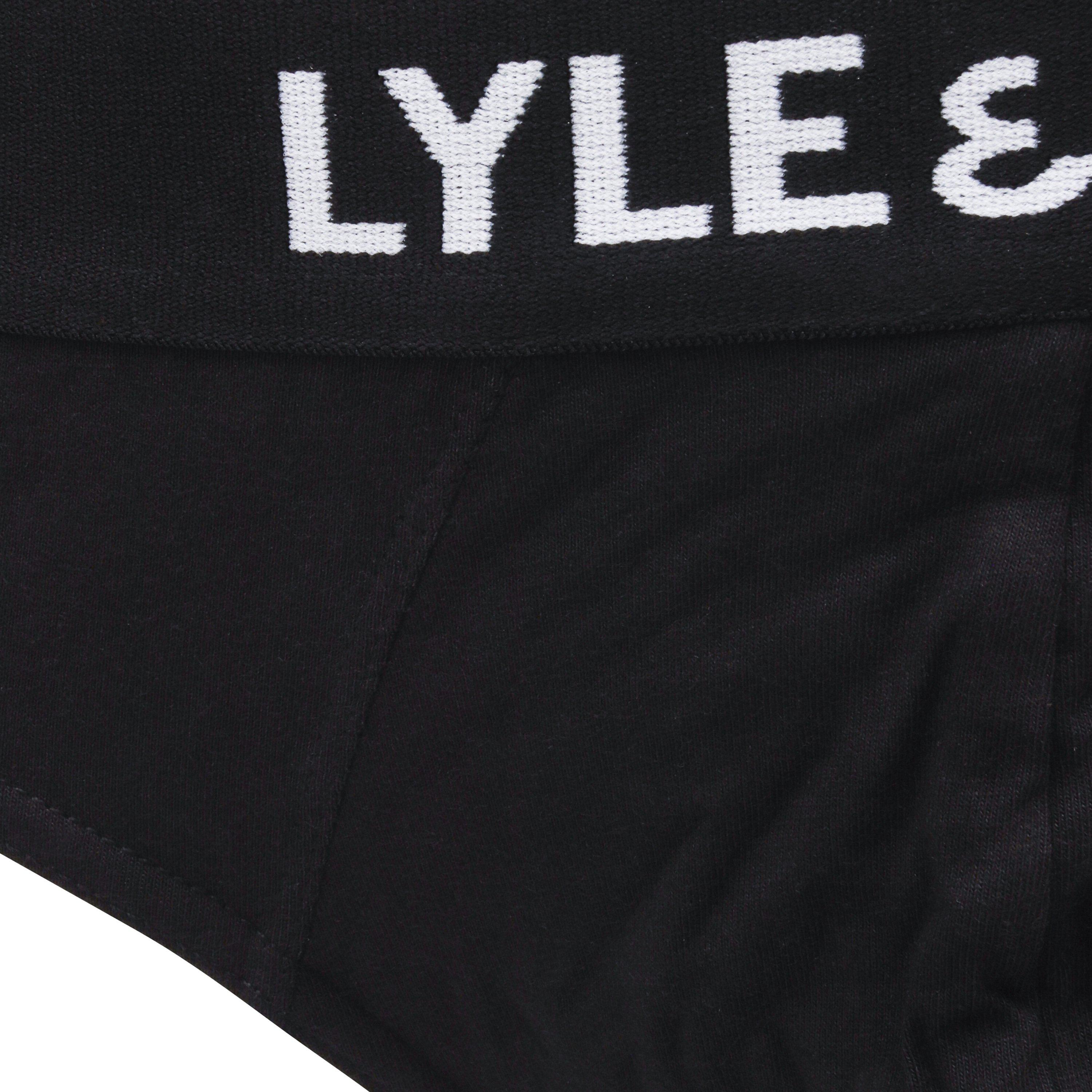 Black - Lyle and Scott - Lyle 3 Pk Briefs Sn99 - 3